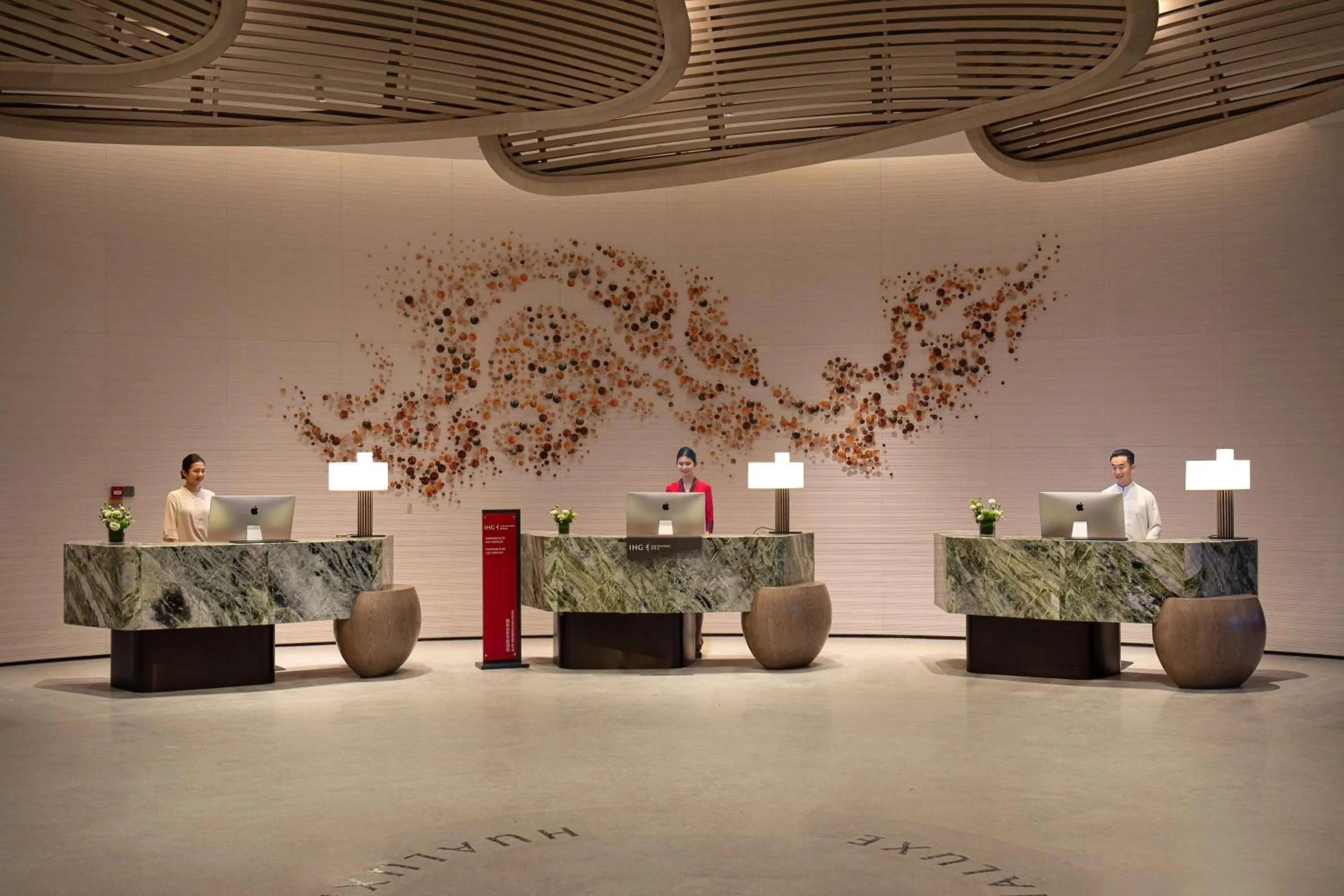 Property building in HUALUXE Sanya Yalong Bay Resort