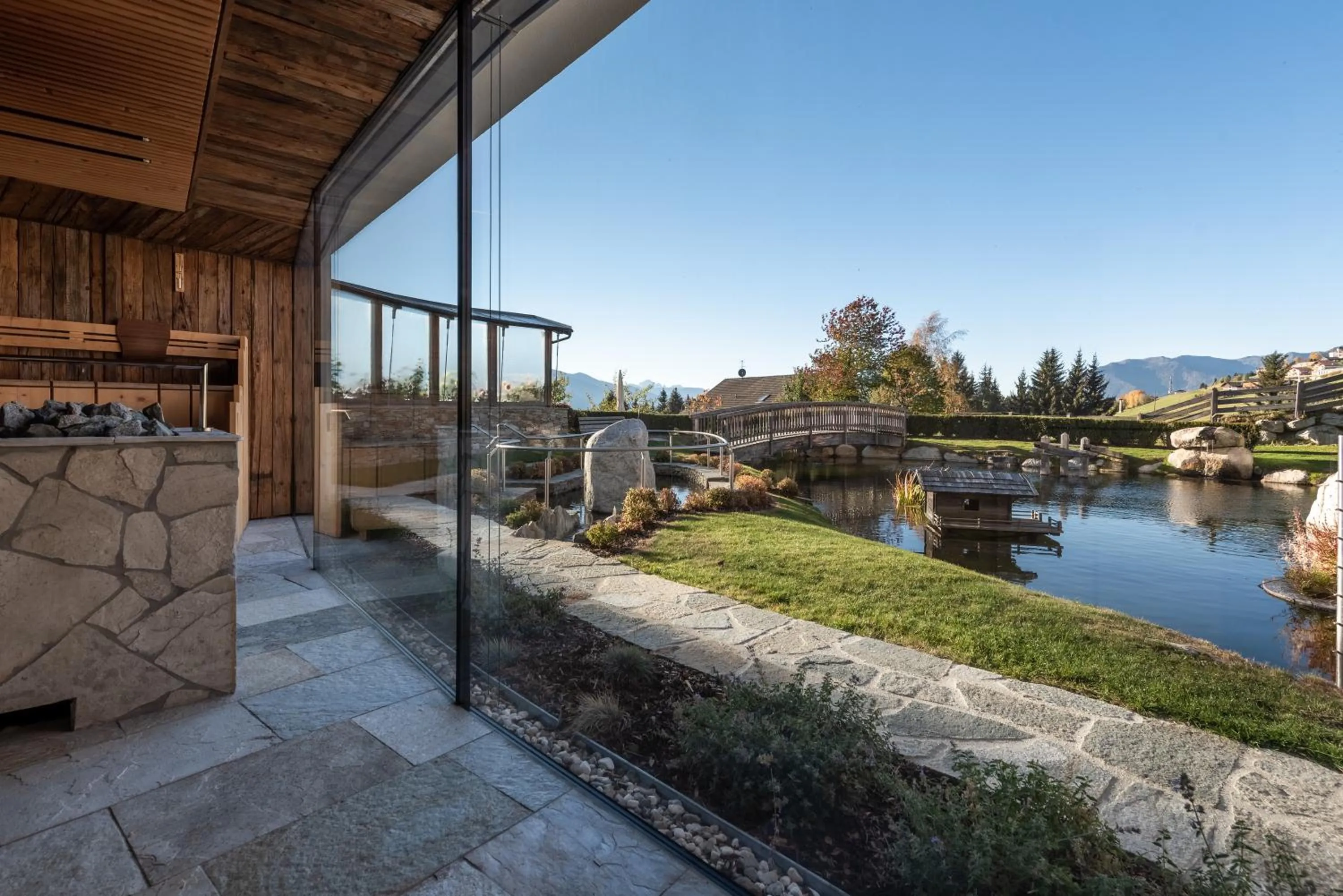 Spa and wellness centre/facilities in Hotel Bacherhof