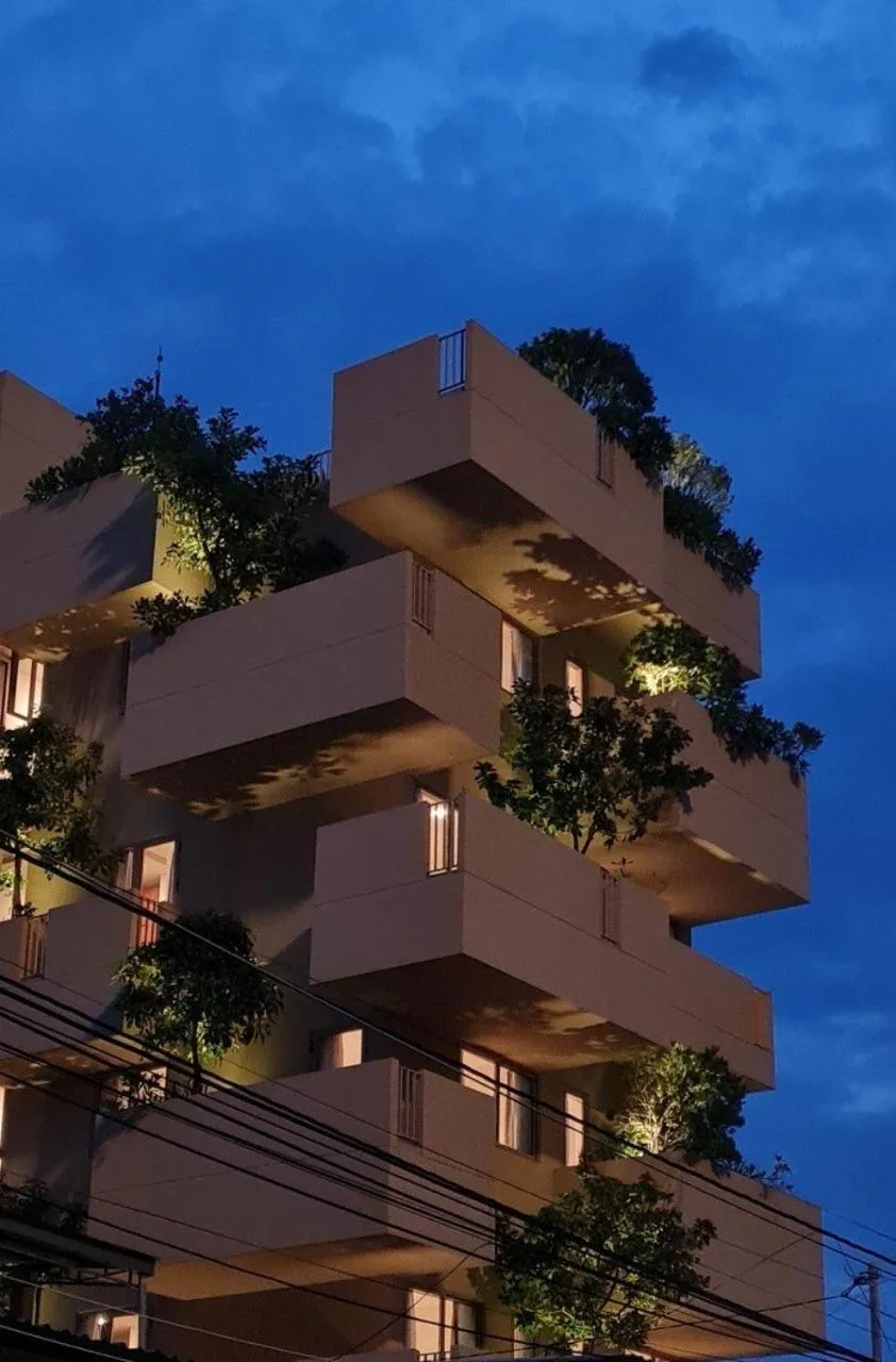 Property building in Cát Vàng Hotel & Apartment