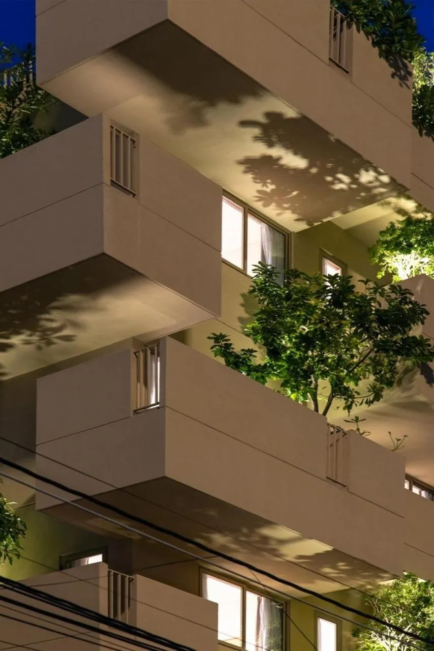 Property building in Cát Vàng Hotel & Apartment