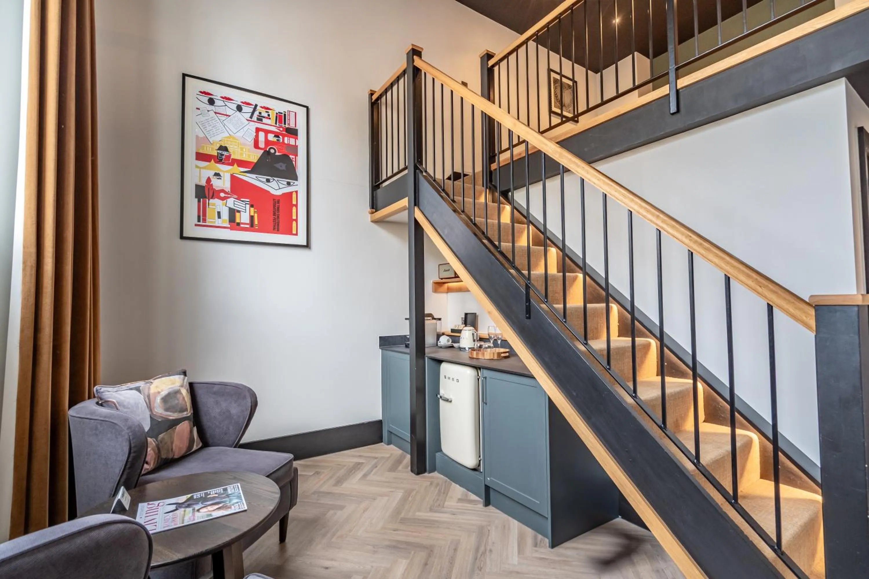Living room in Crescent Place by Mansley