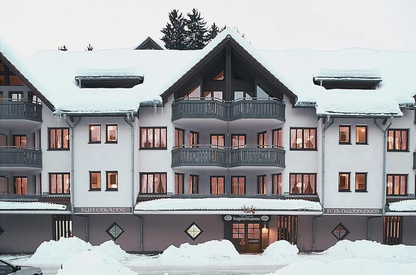 Facade/entrance in Ferienwohnungen Kupferkanne