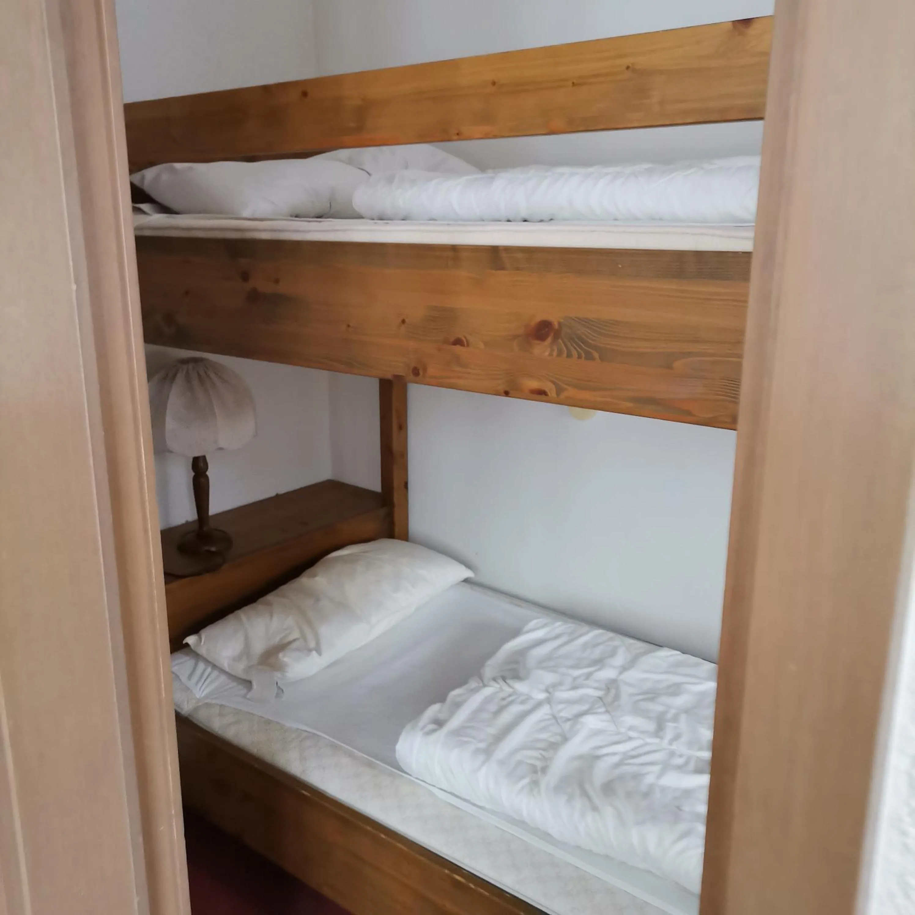 Bed in Ferienwohnungen Kupferkanne