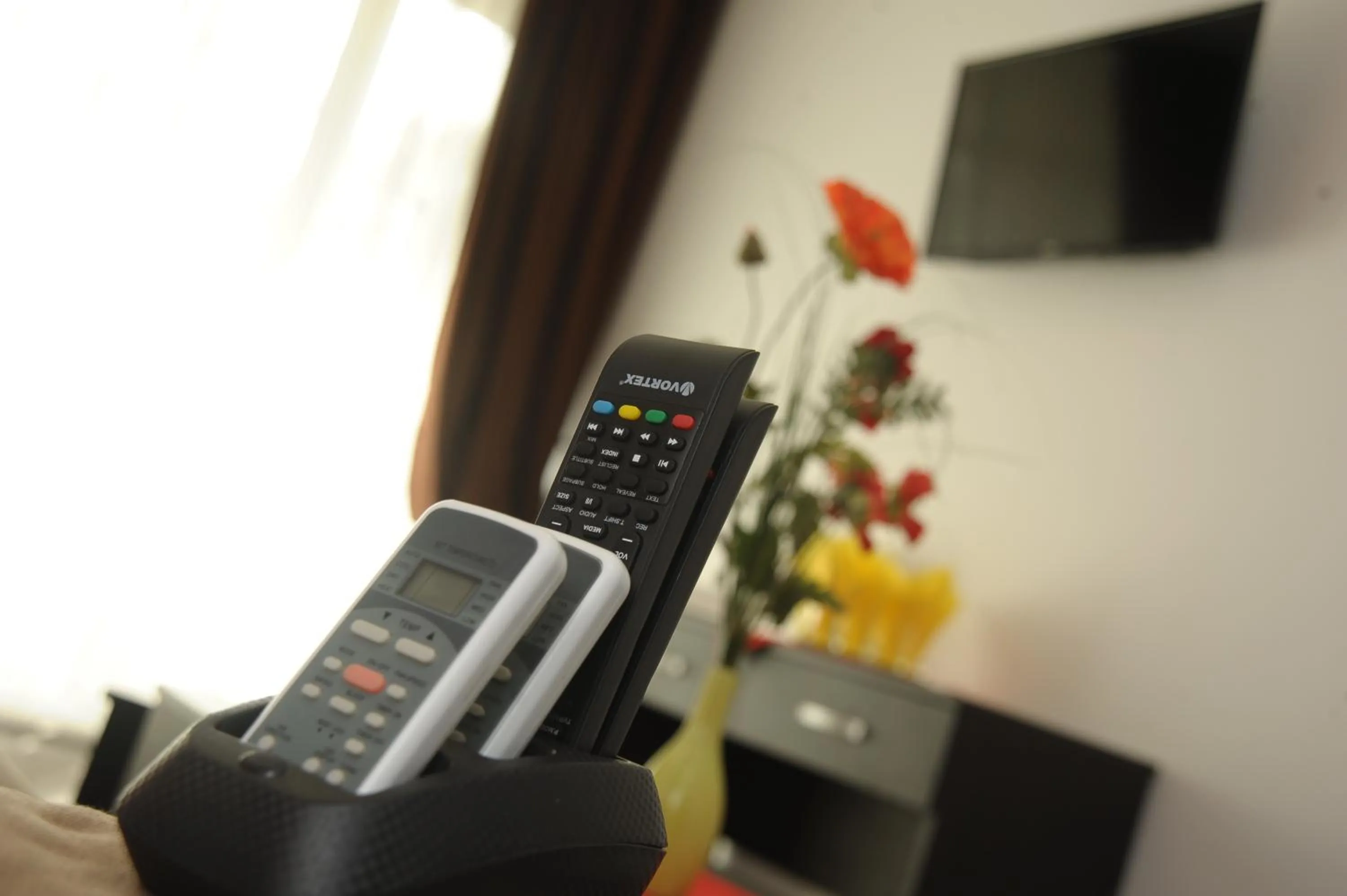 Communal lounge/ TV room in Hotel Pinguin