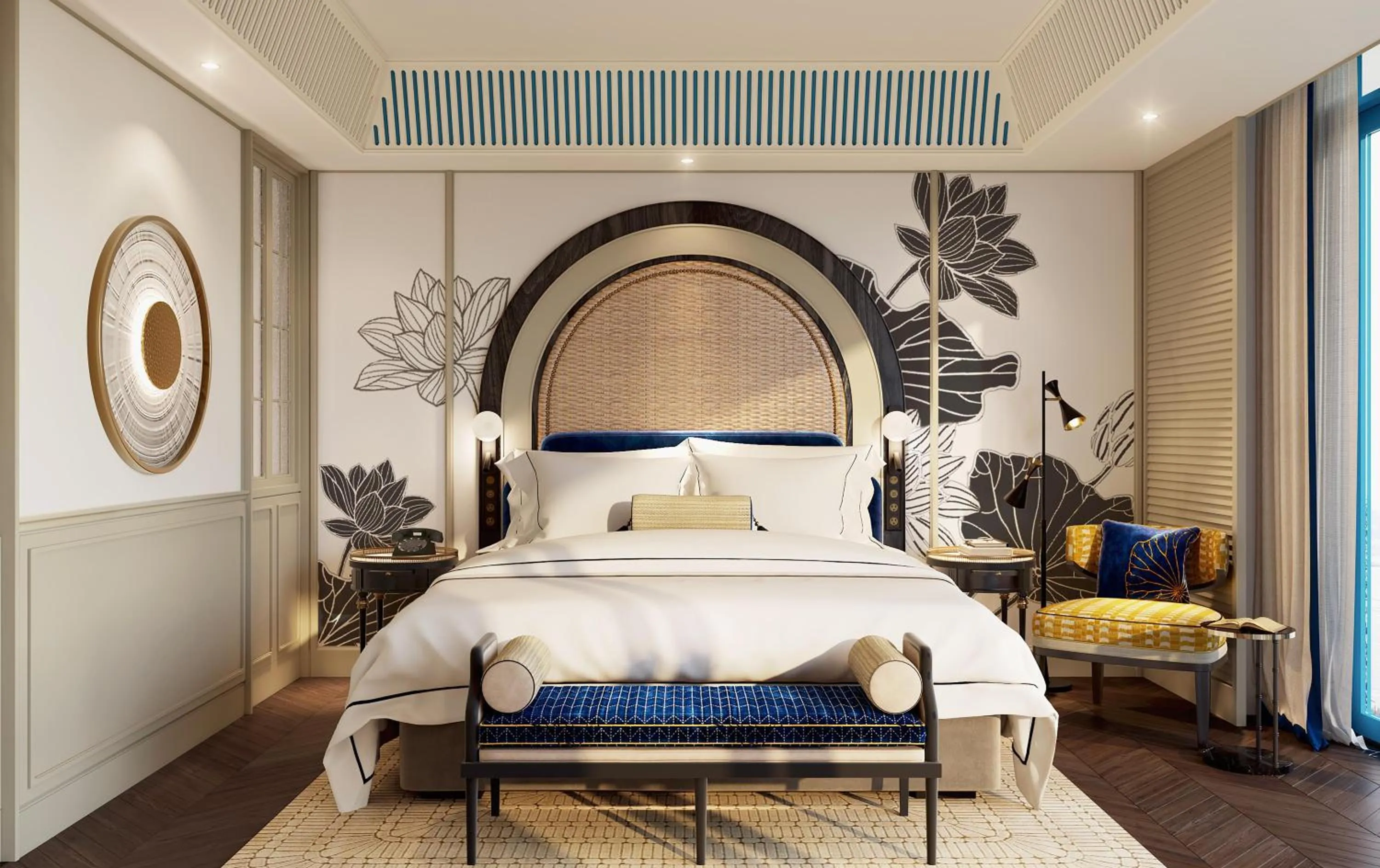 Bed in La Festa Phu Quoc, Curio Collection By Hilton