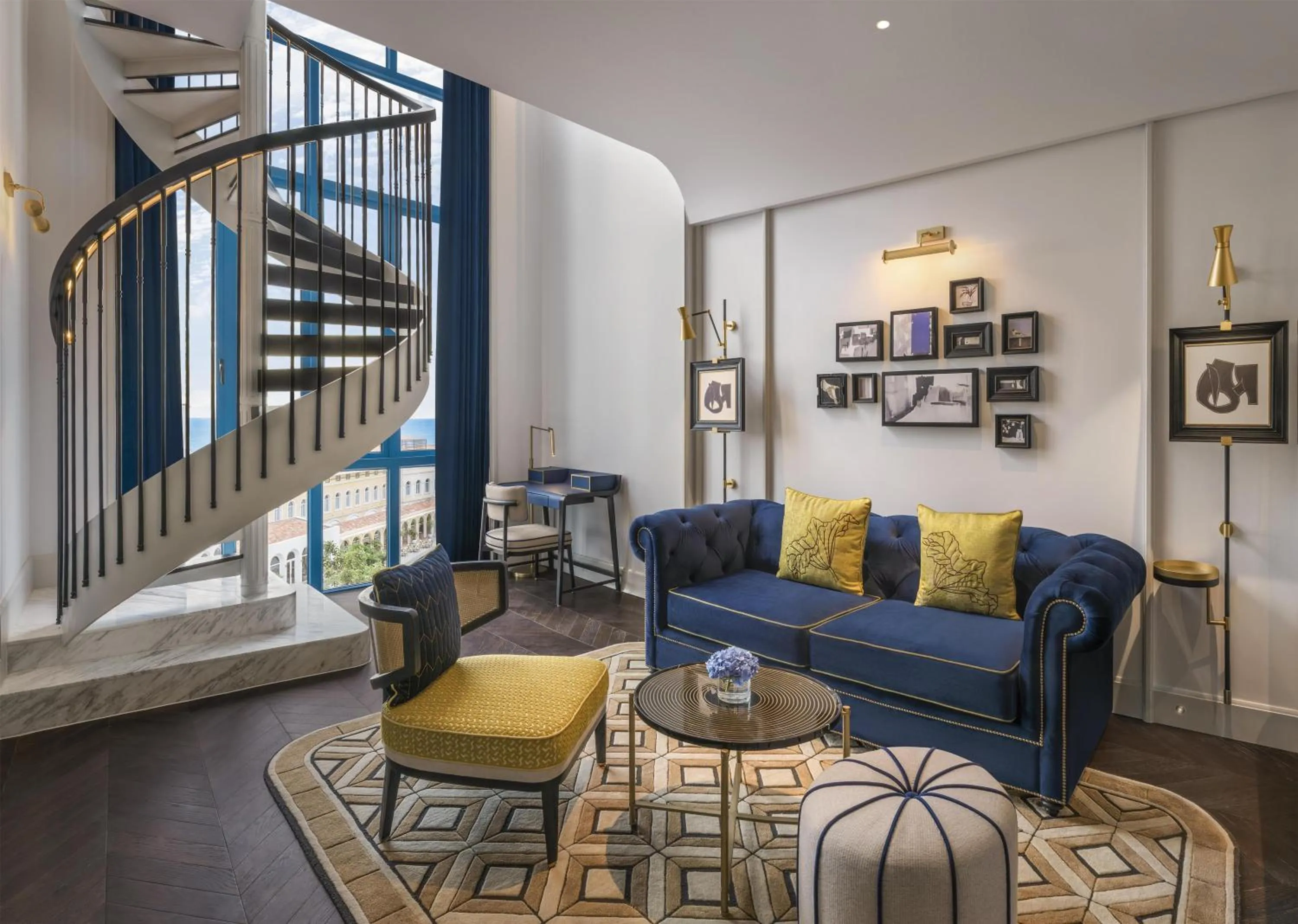 Living room in La Festa Phu Quoc, Curio Collection By Hilton