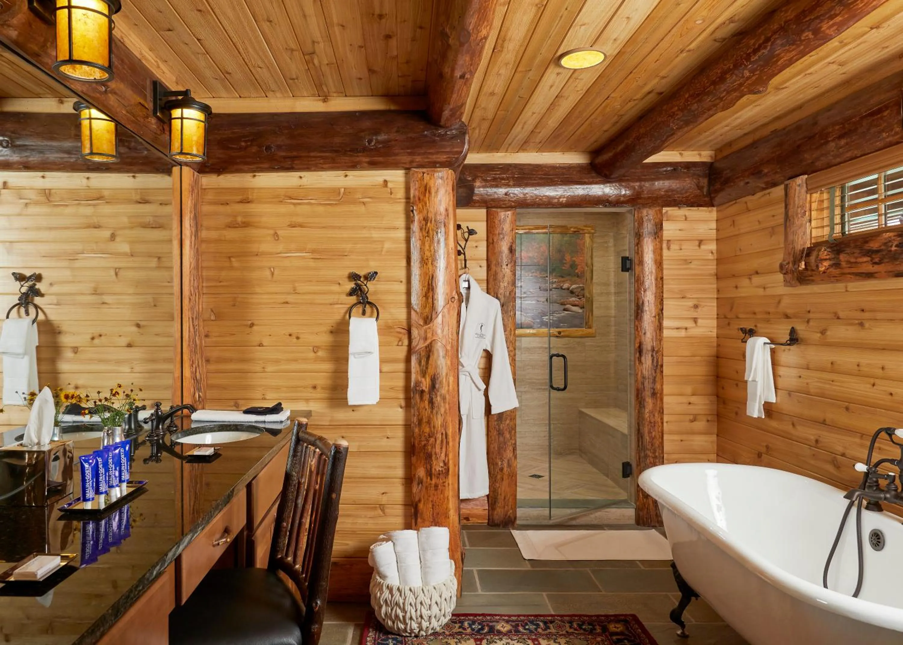 Shower in The Chatwal Lodge (All-Inclusive) - in The Unbound Collection by Hyatt