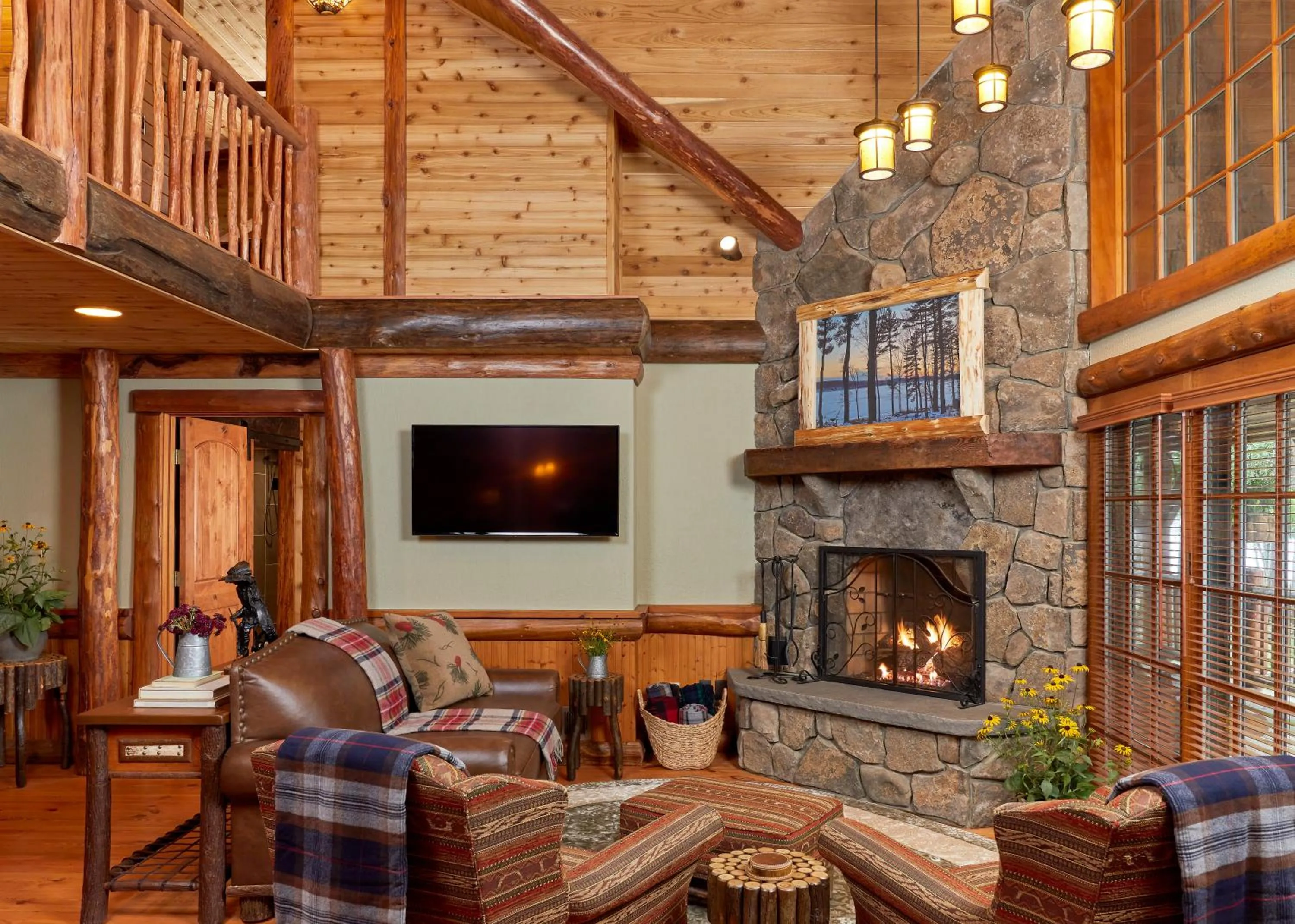 Living room in The Chatwal Lodge (All-Inclusive) - in The Unbound Collection by Hyatt