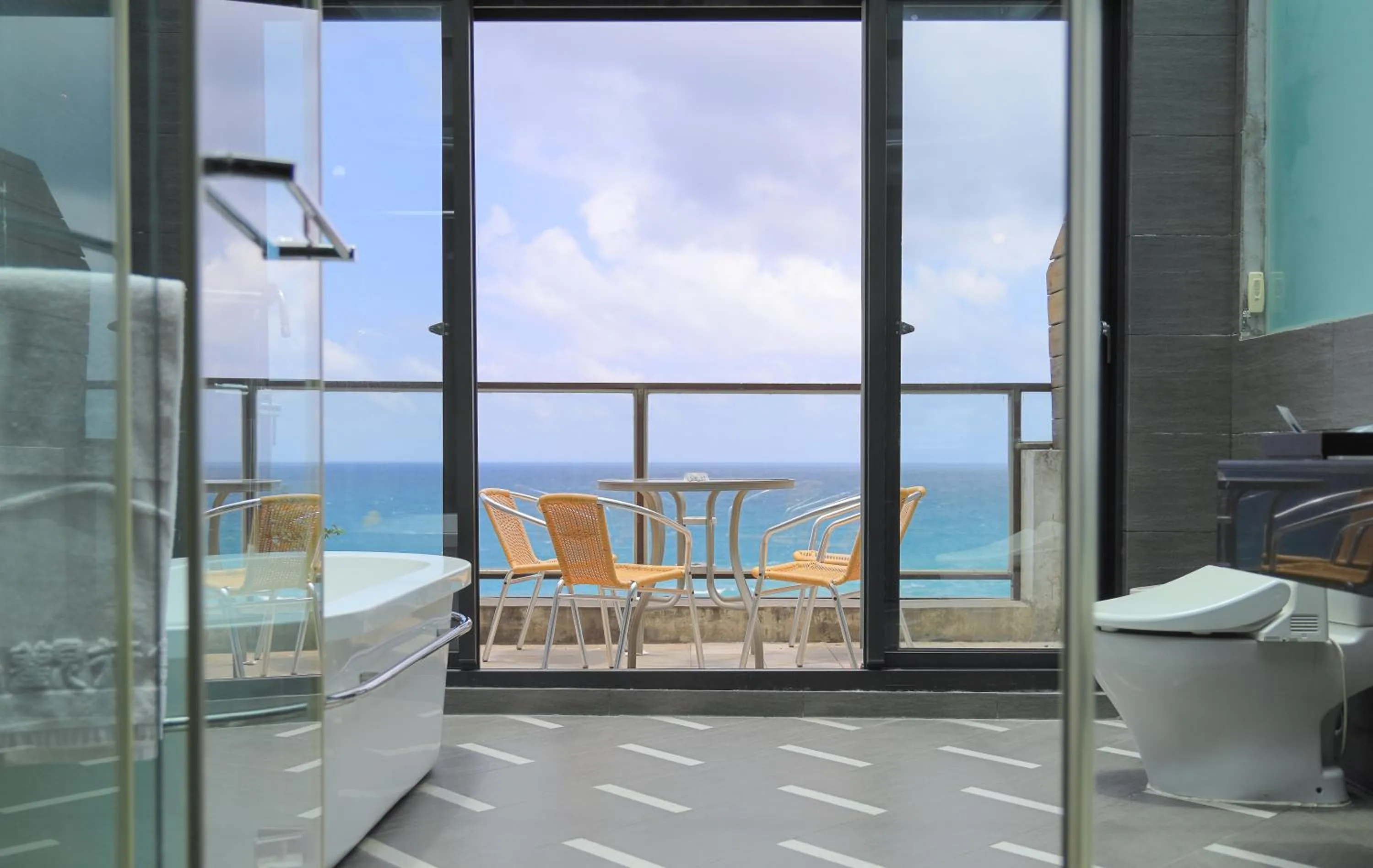 Balcony/Terrace in Jing Guan Hotel