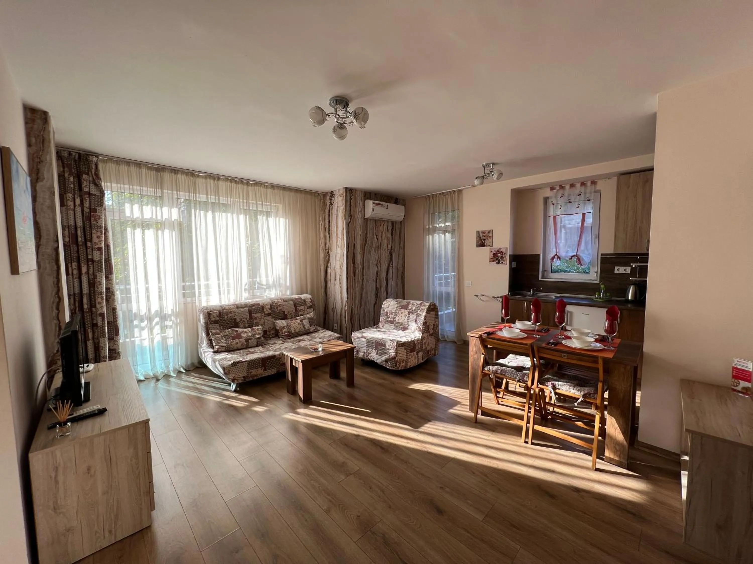 Living room in APARTHOTEL VICTORY SOFIA