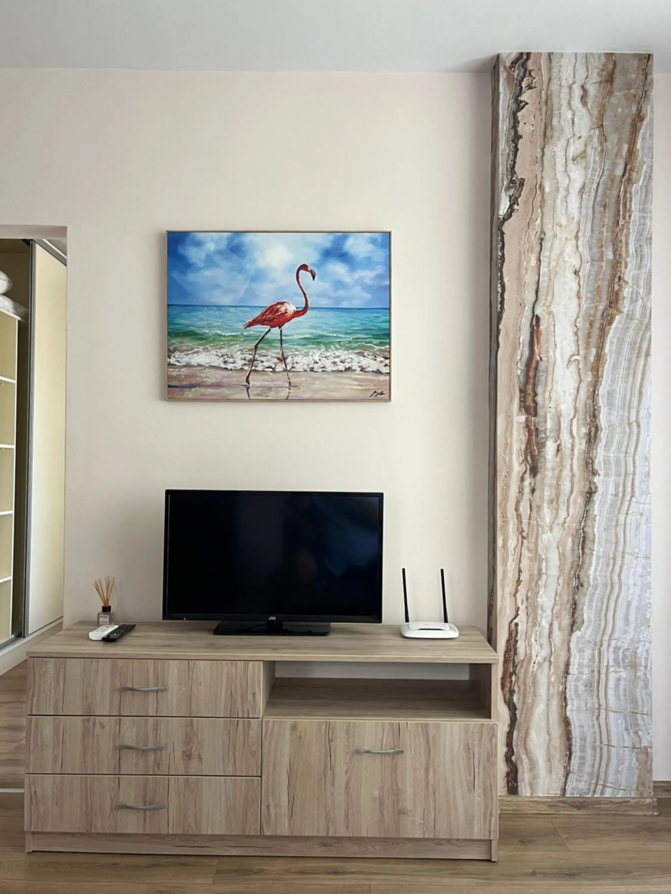 Communal lounge/ TV room in APARTHOTEL VICTORY SOFIA