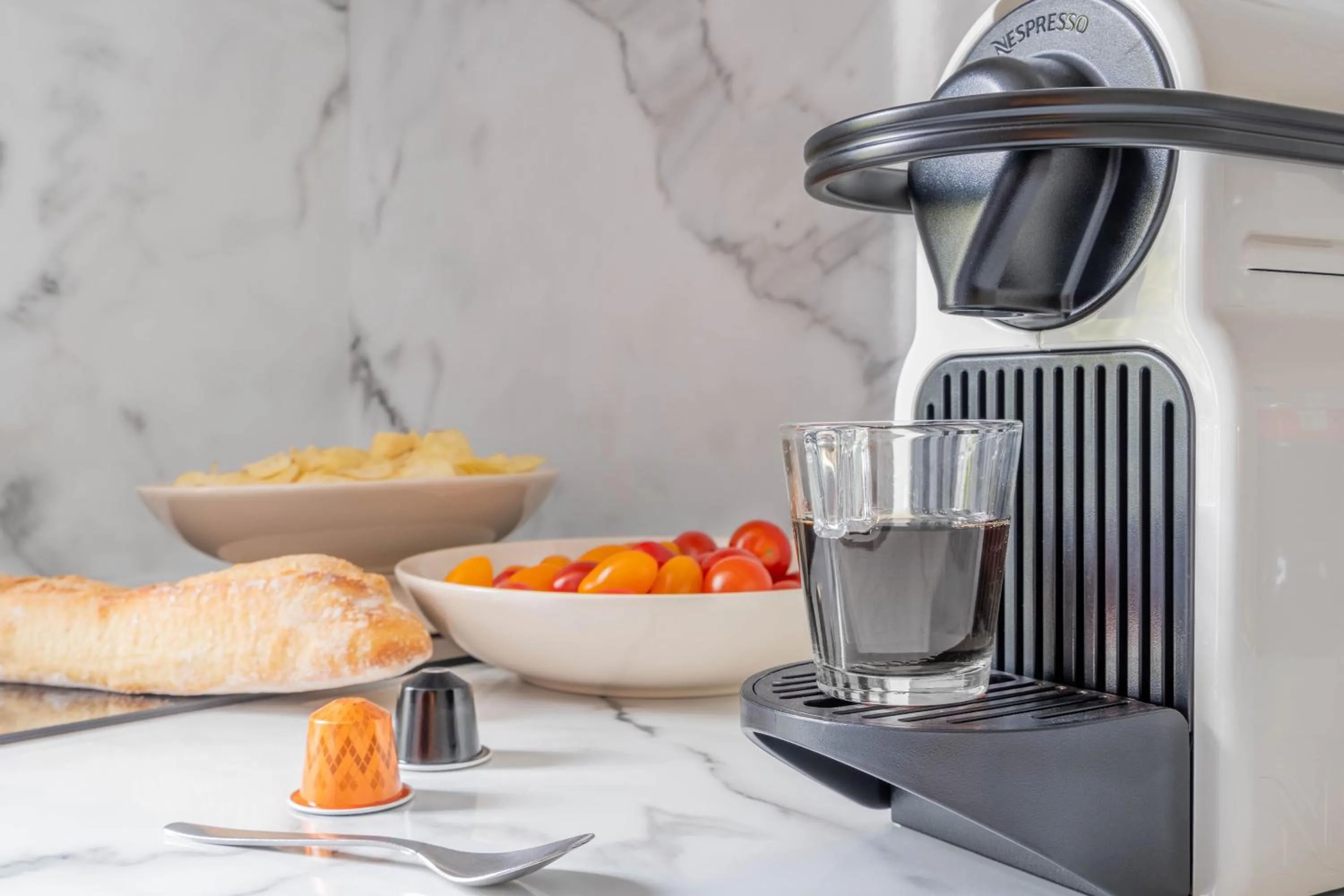 Kitchen or kitchenette in Résidence Le Belleville