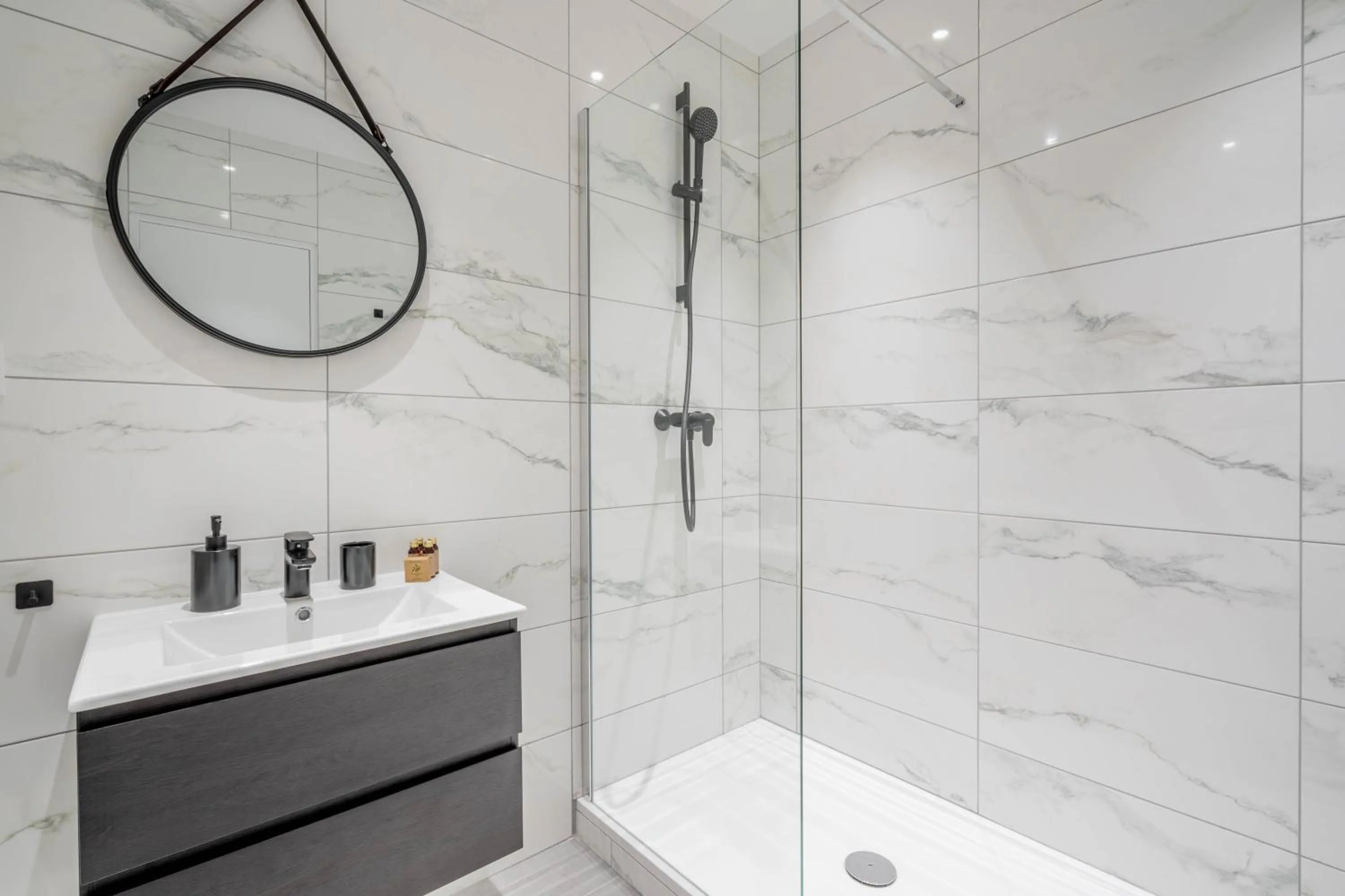 Bathroom in Résidence Le Belleville