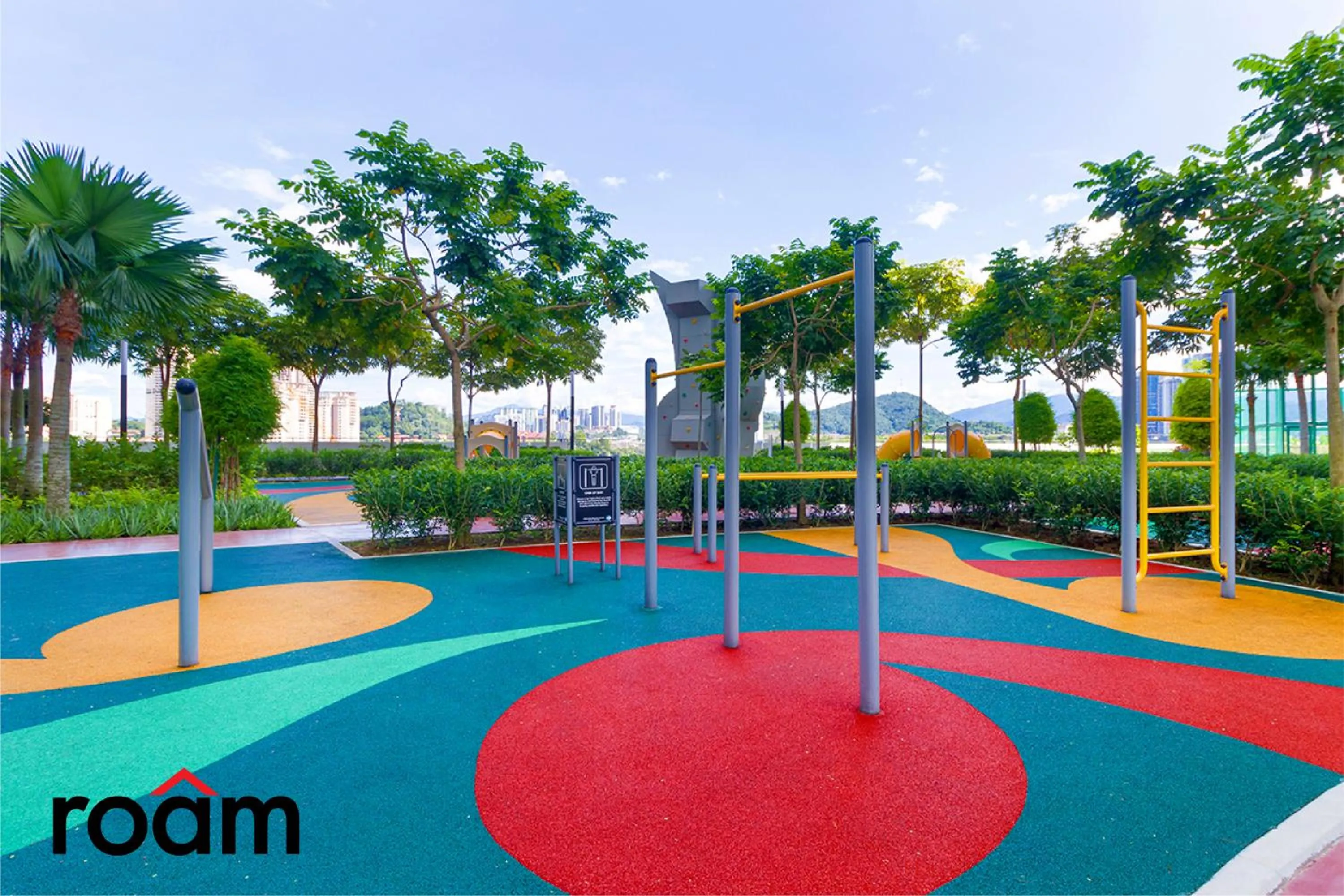 Children play ground in Datum Jelatek Sky Residence Kuala Lumpur, Roam