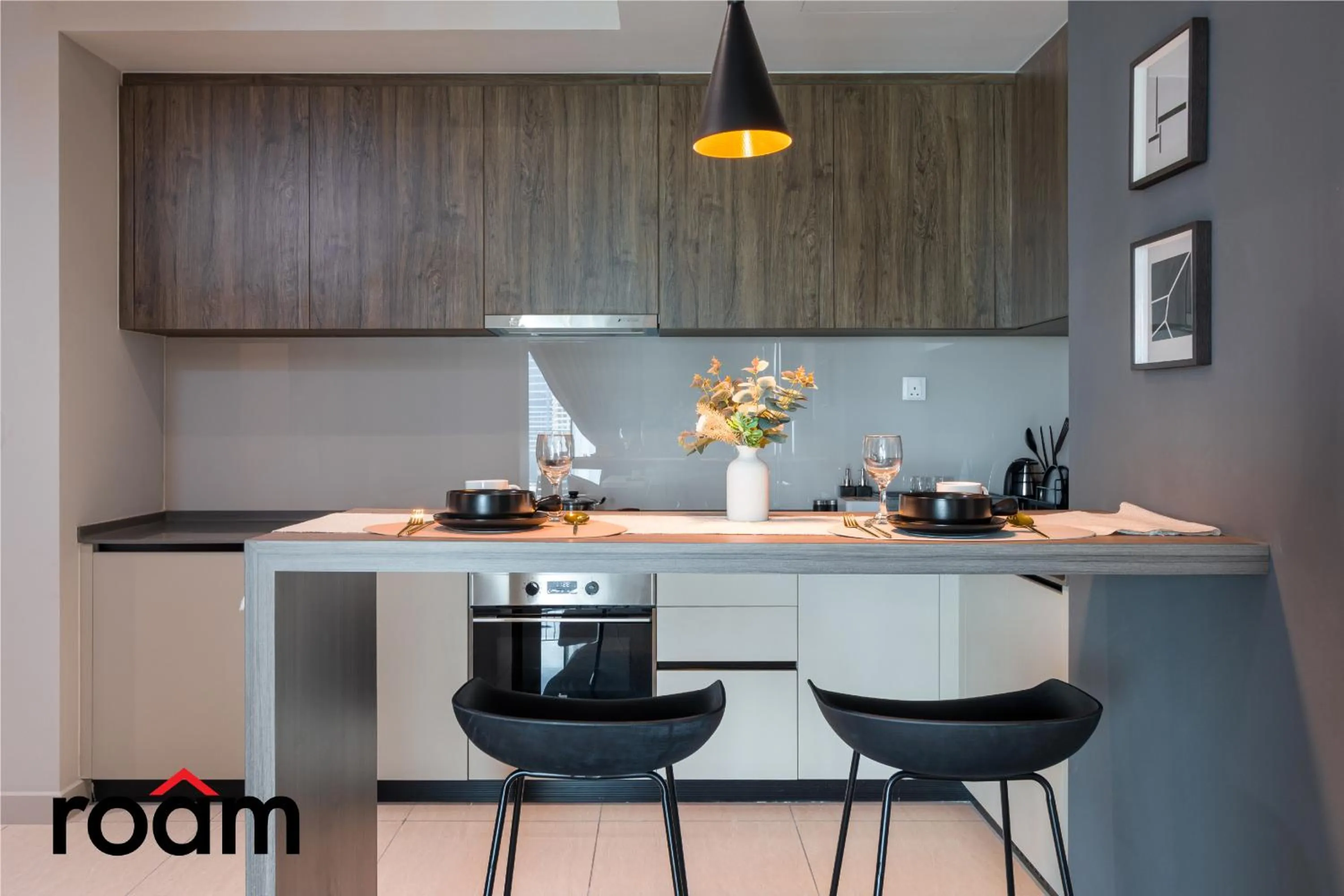 Kitchen or kitchenette in Datum Jelatek Sky Residence Kuala Lumpur, Roam
