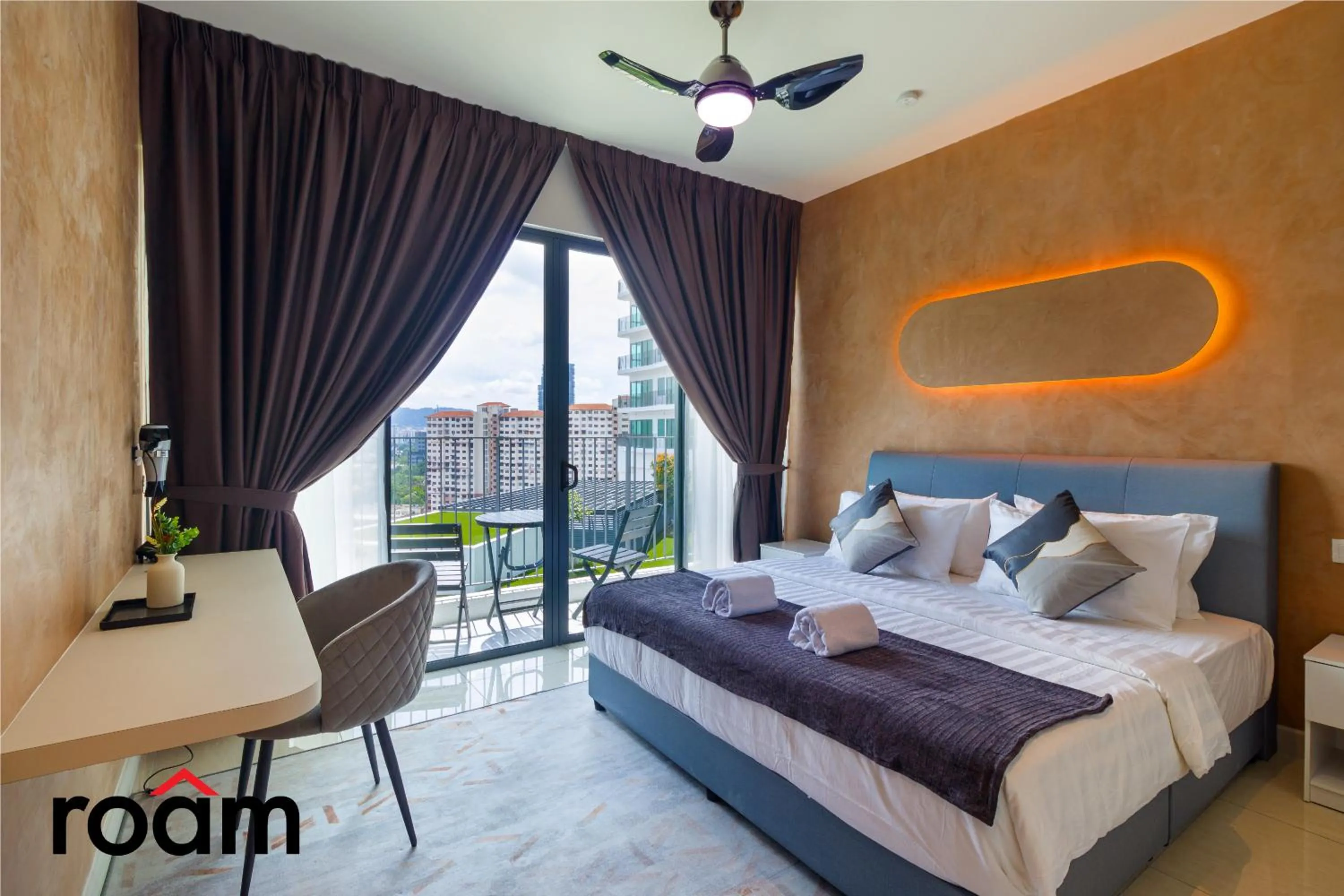 Bedroom, Bed in Datum Jelatek Sky Residence Kuala Lumpur, Roam