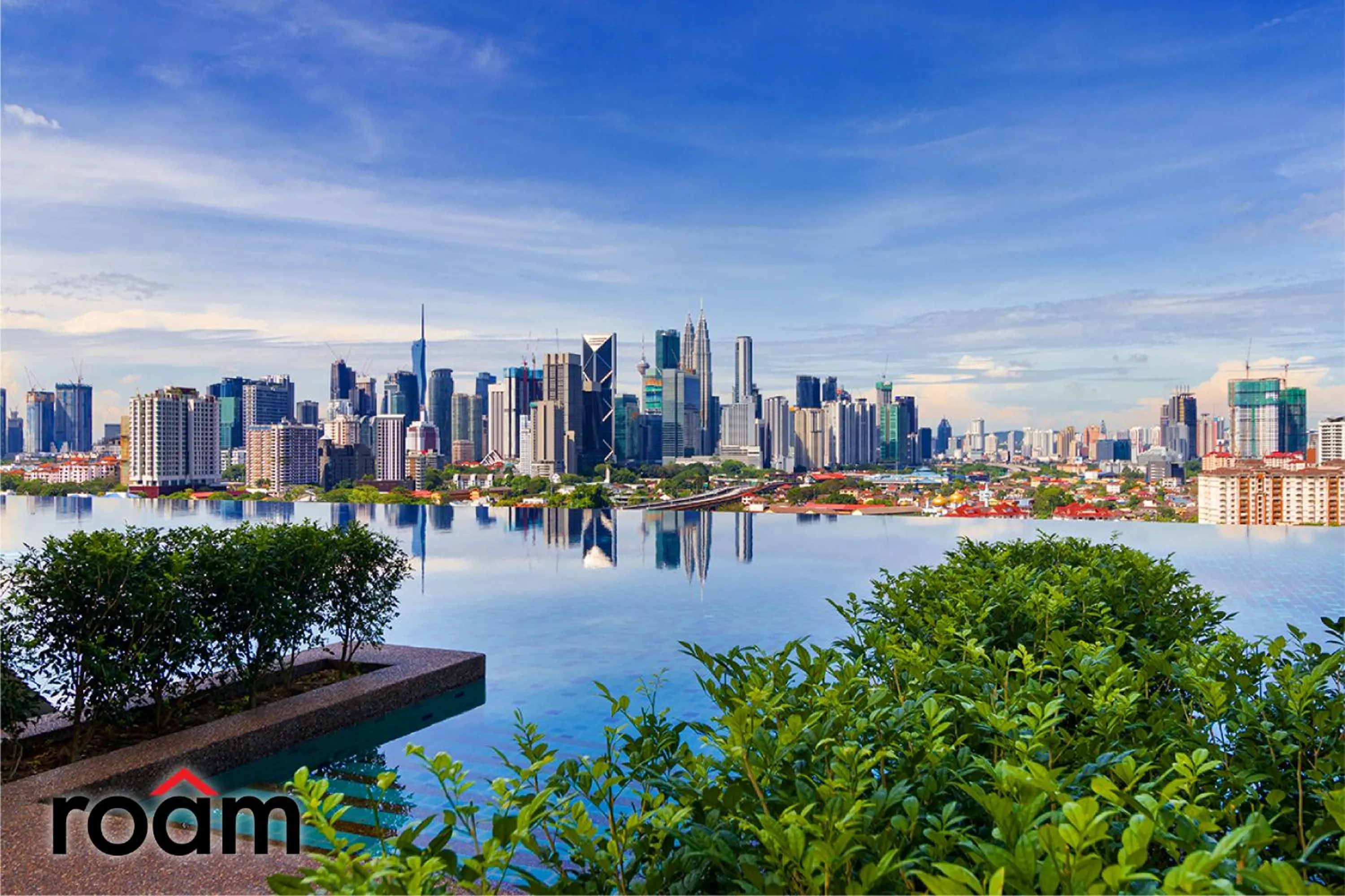 City view in Datum Jelatek Sky Residence Kuala Lumpur, Roam