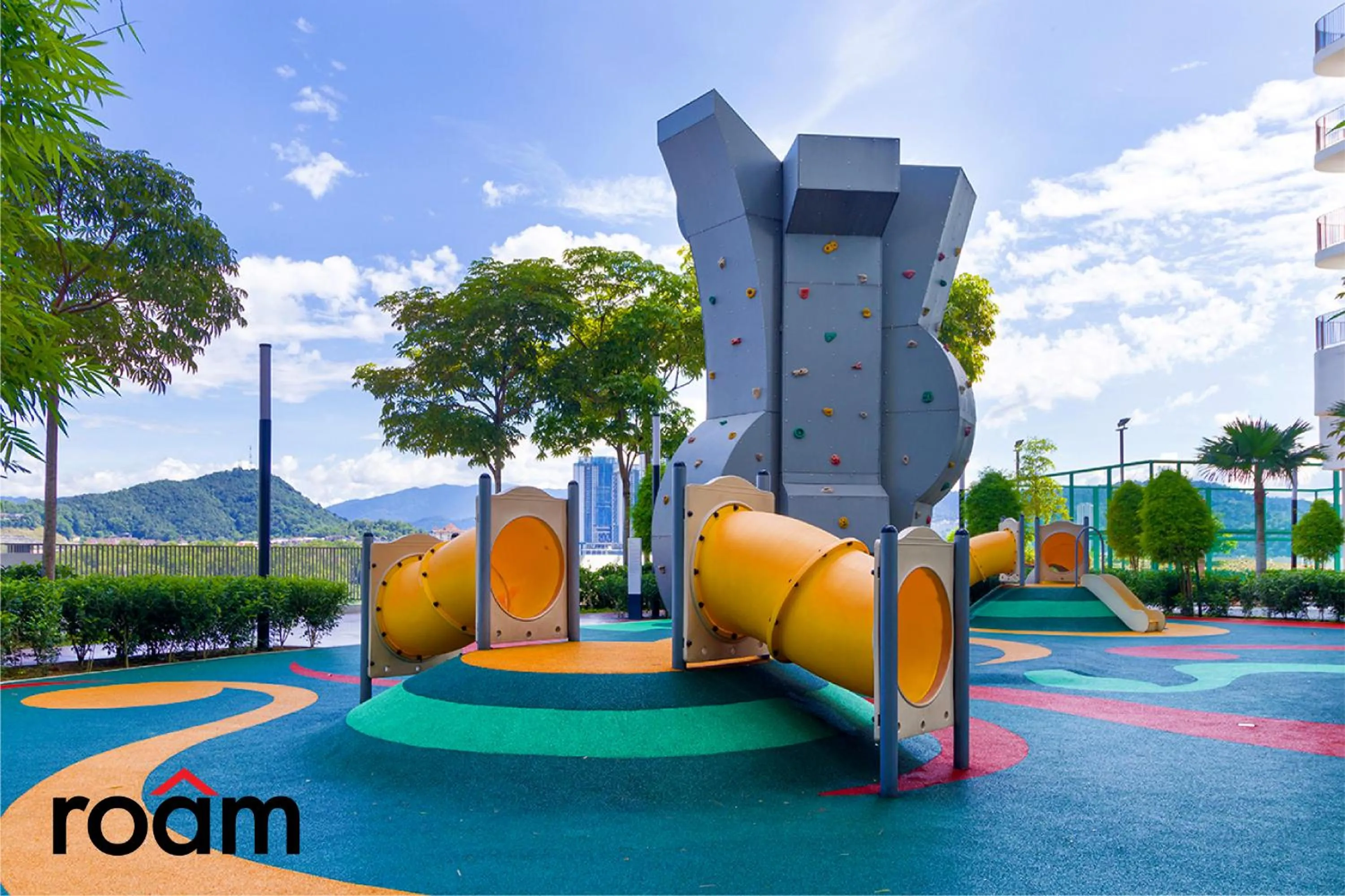 Children play ground in Datum Jelatek Sky Residence Kuala Lumpur, Roam