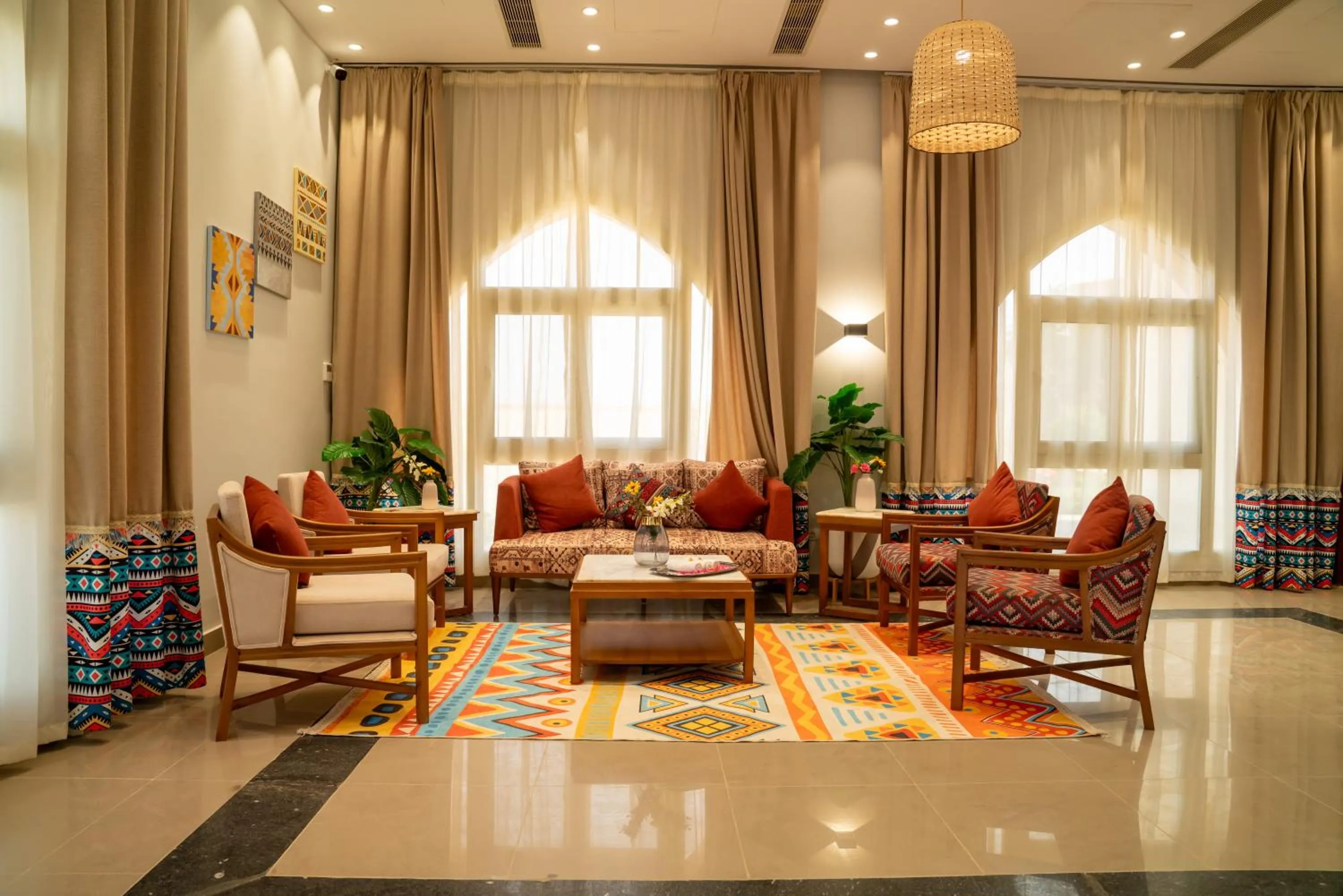 Lobby or reception in Azal Lagoons Resort Abu Simbel