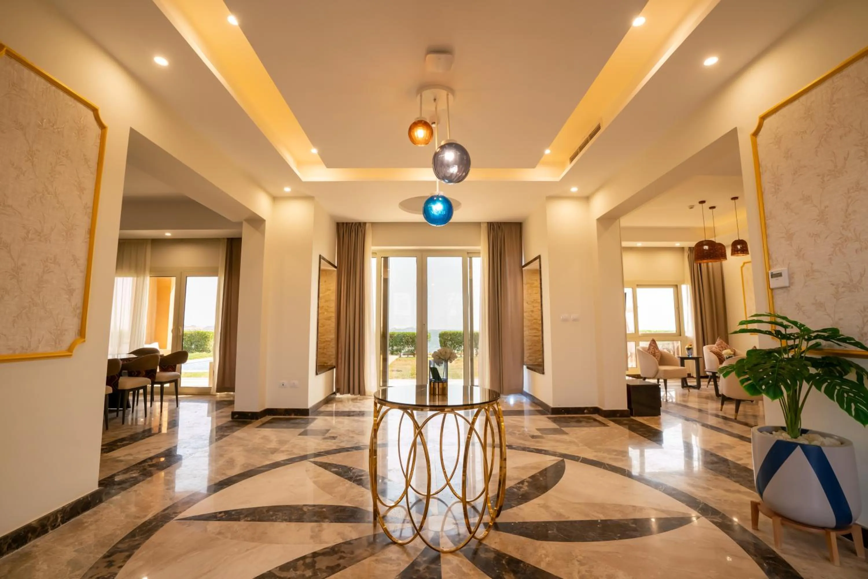 Patio in Azal Lagoons Resort Abu Simbel