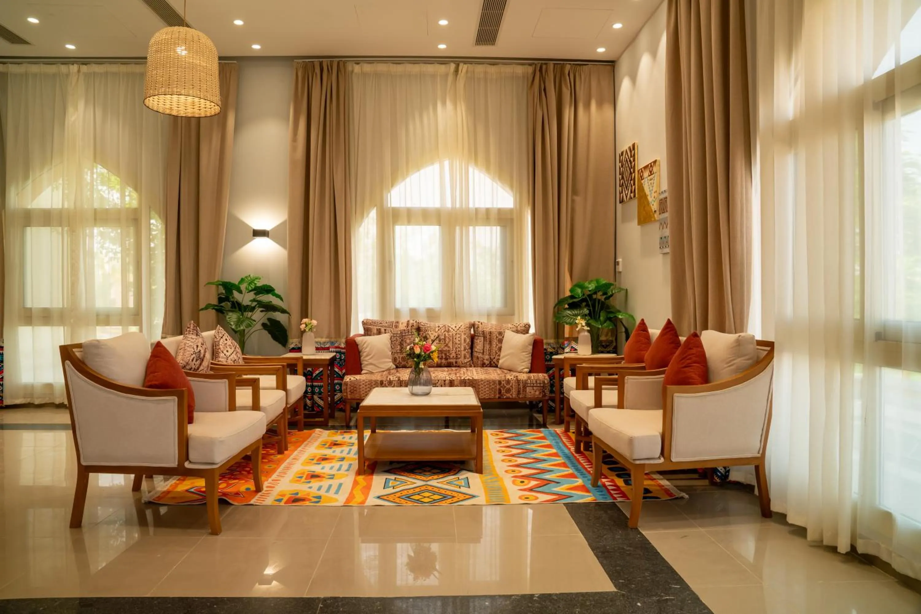 Lobby or reception in Azal Lagoons Resort Abu Simbel