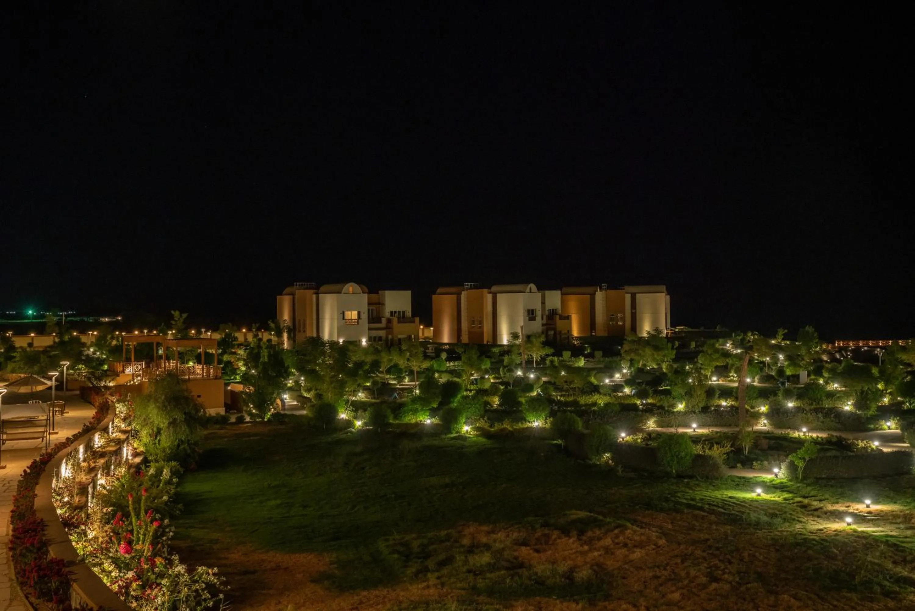 Property building in Azal Lagoons Resort Abu Simbel