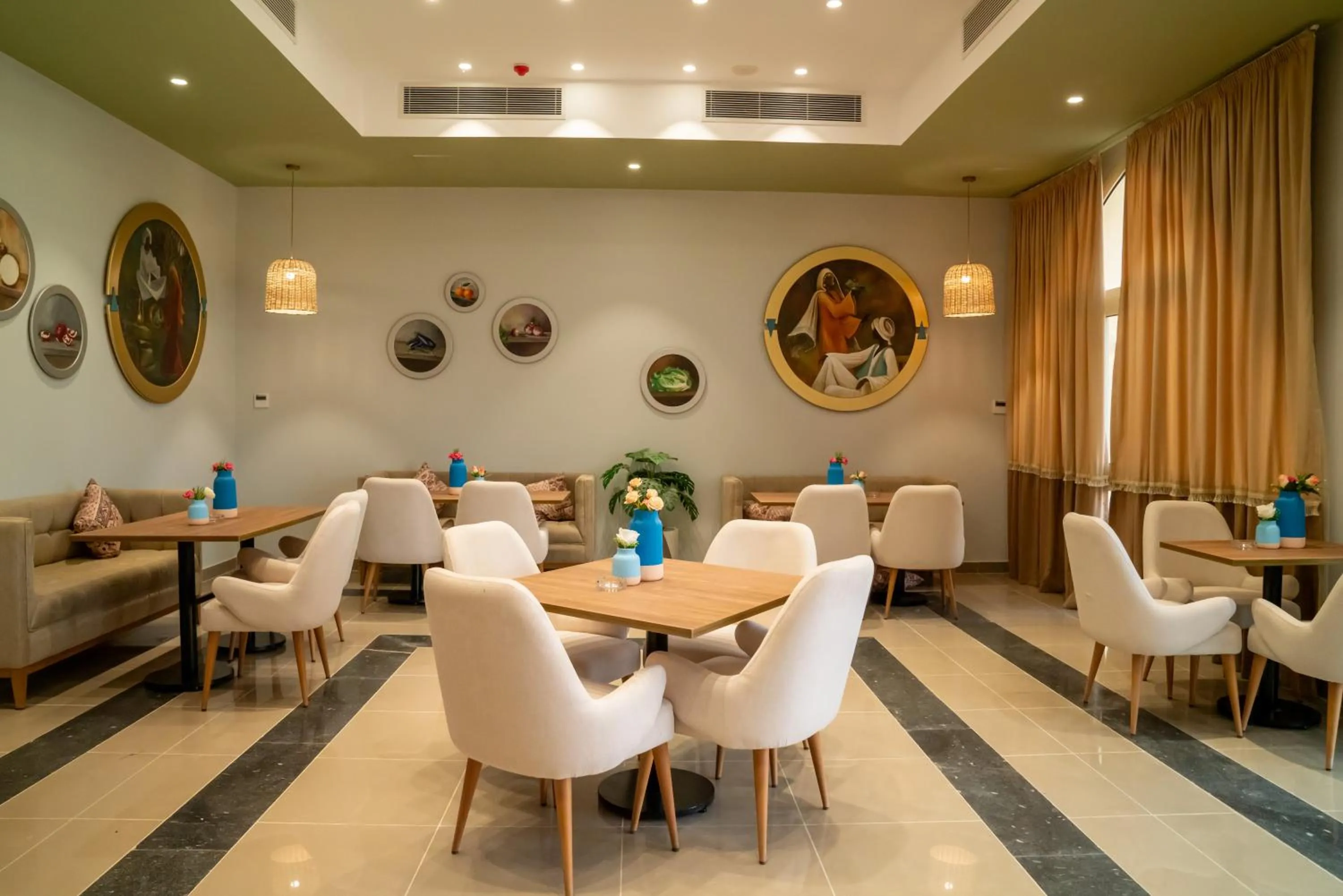 Communal lounge/ TV room in Azal Lagoons Resort Abu Simbel