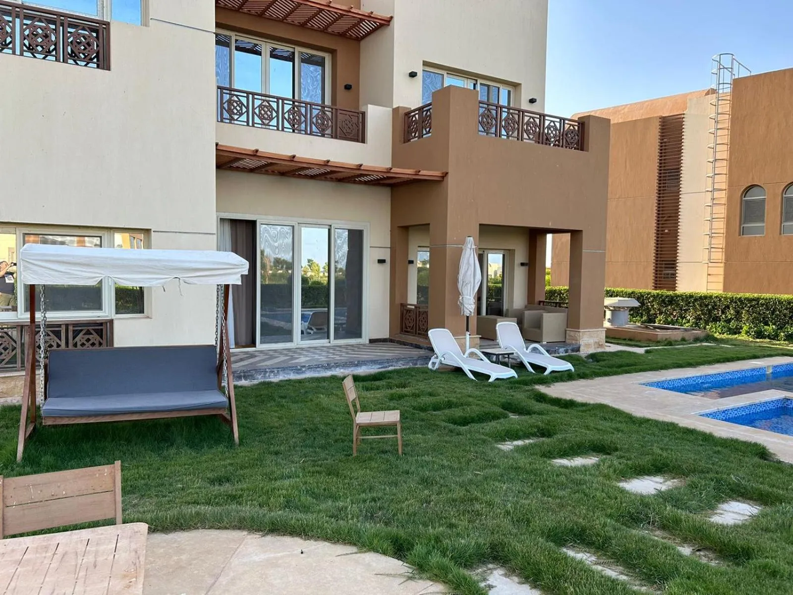 Property building in Azal Lagoons Resort Abu Simbel