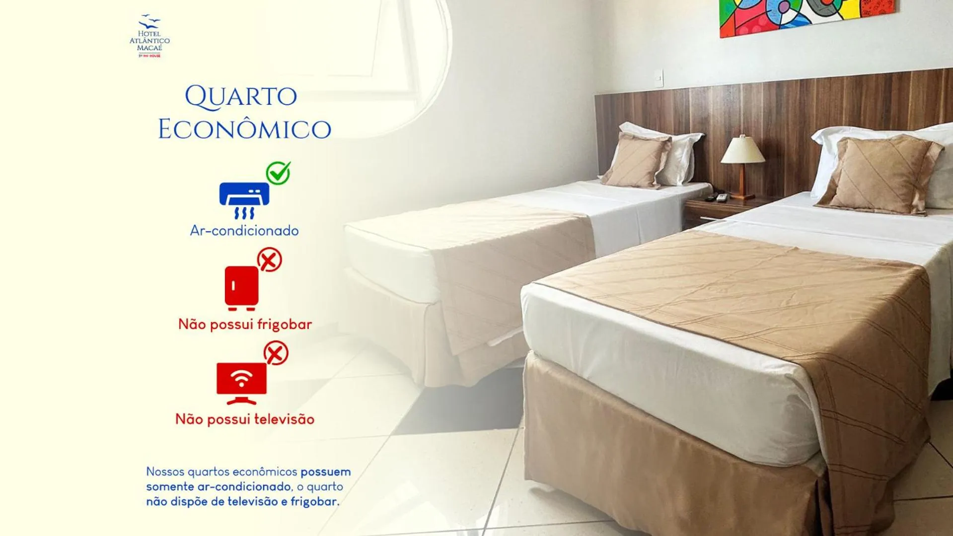 Bedroom, Bed in Hotel Atlantico Macaé By Inn House