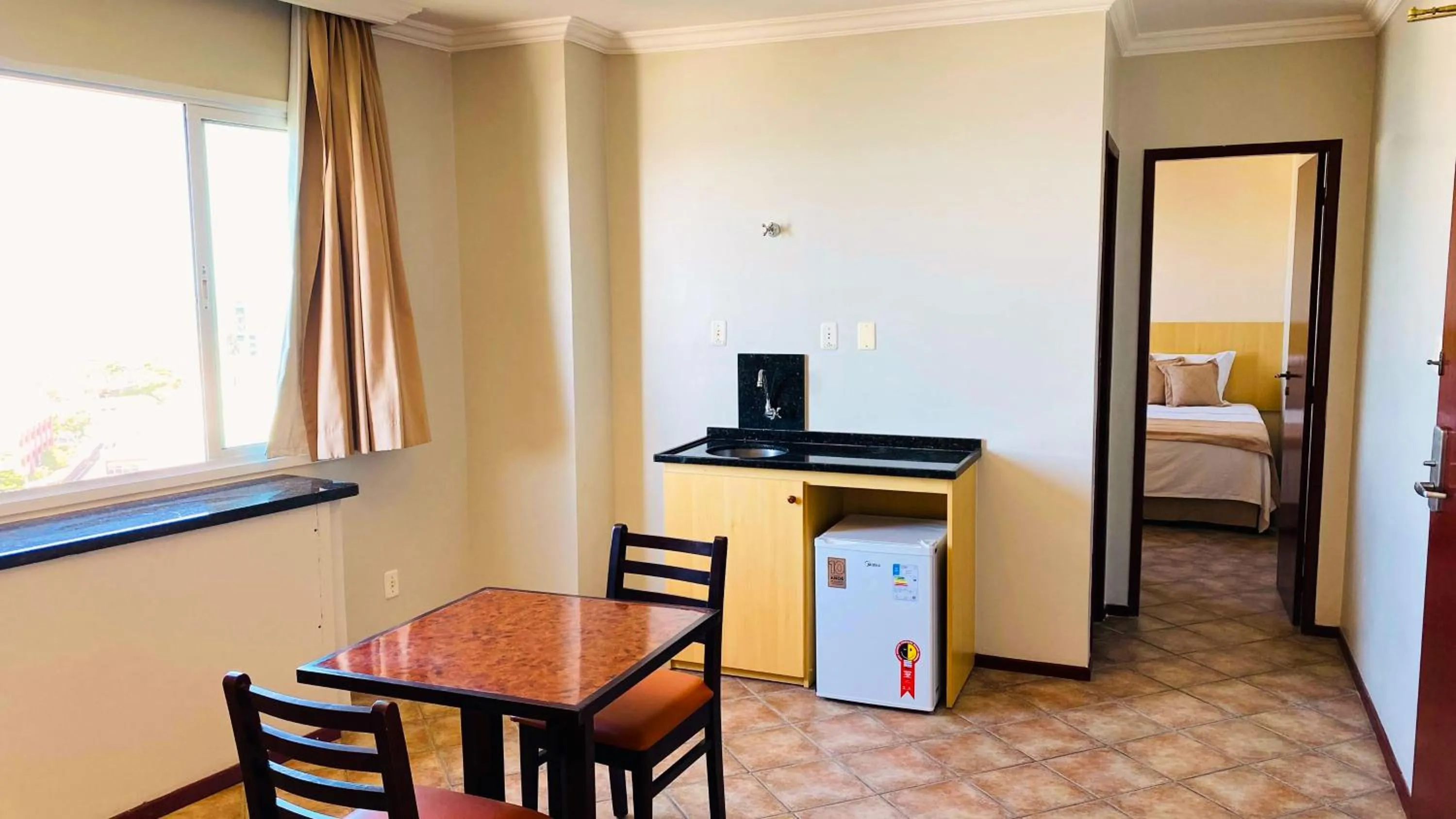 Bedroom, Bed in Hotel Atlantico Macaé By Inn House