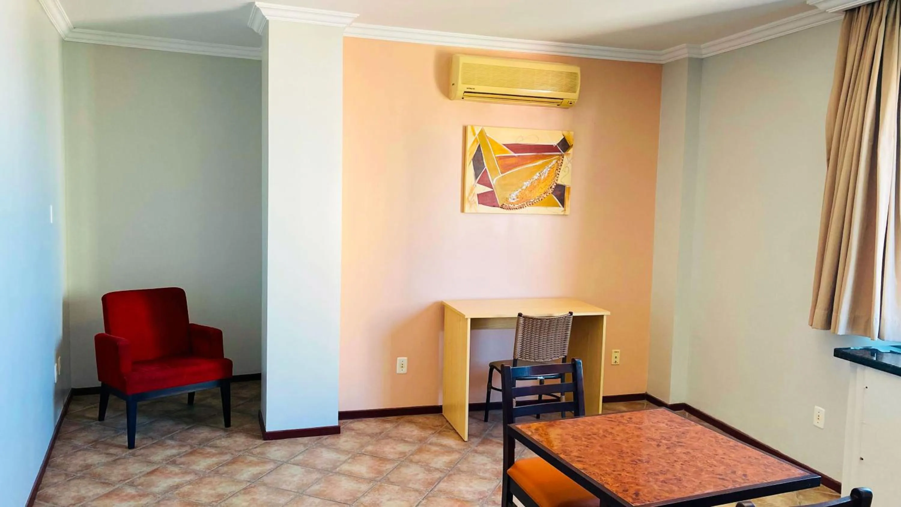 Living room in Hotel Atlantico Macaé By Inn House