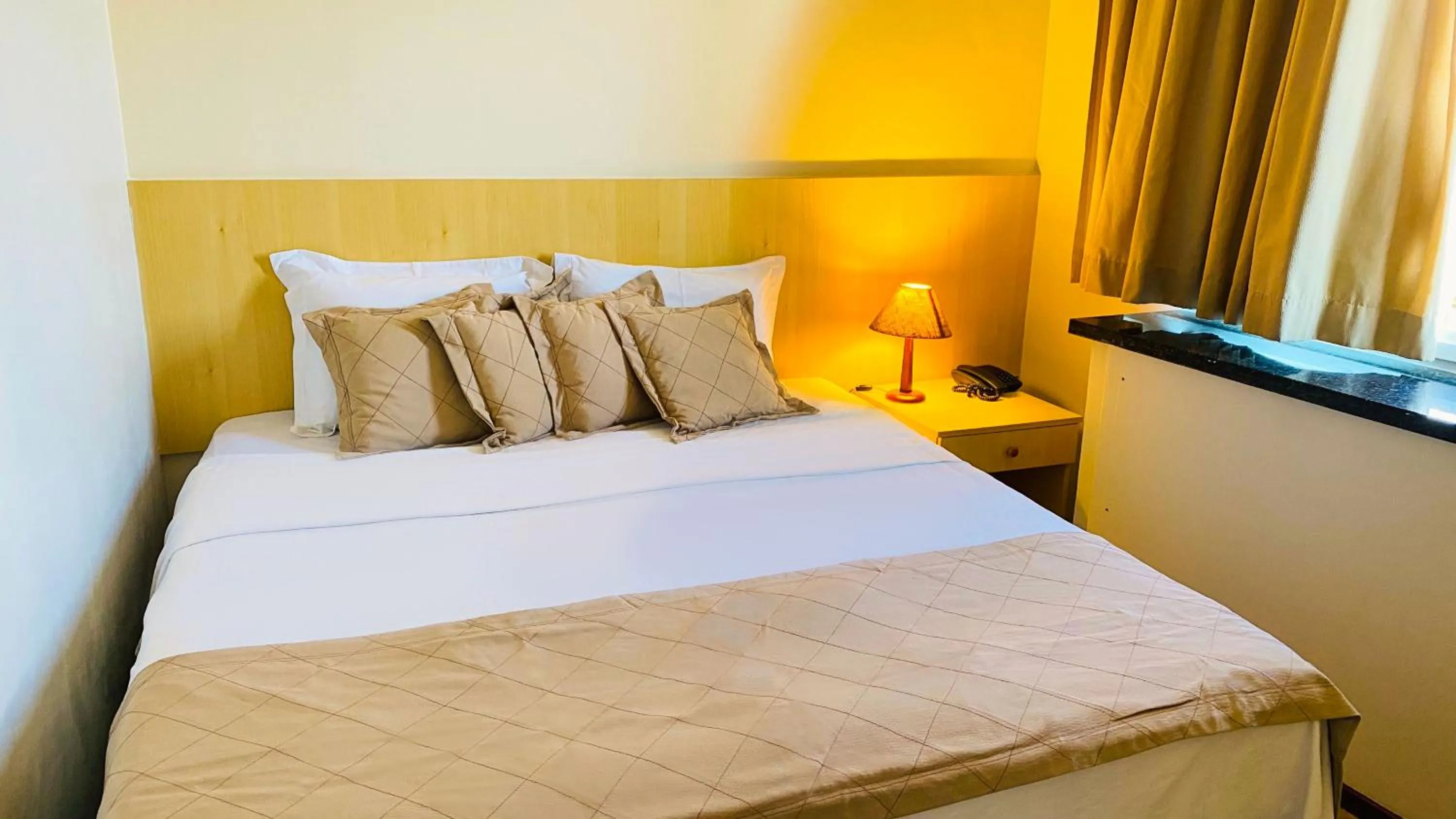 Bedroom, Bed in Hotel Atlantico Macaé By Inn House