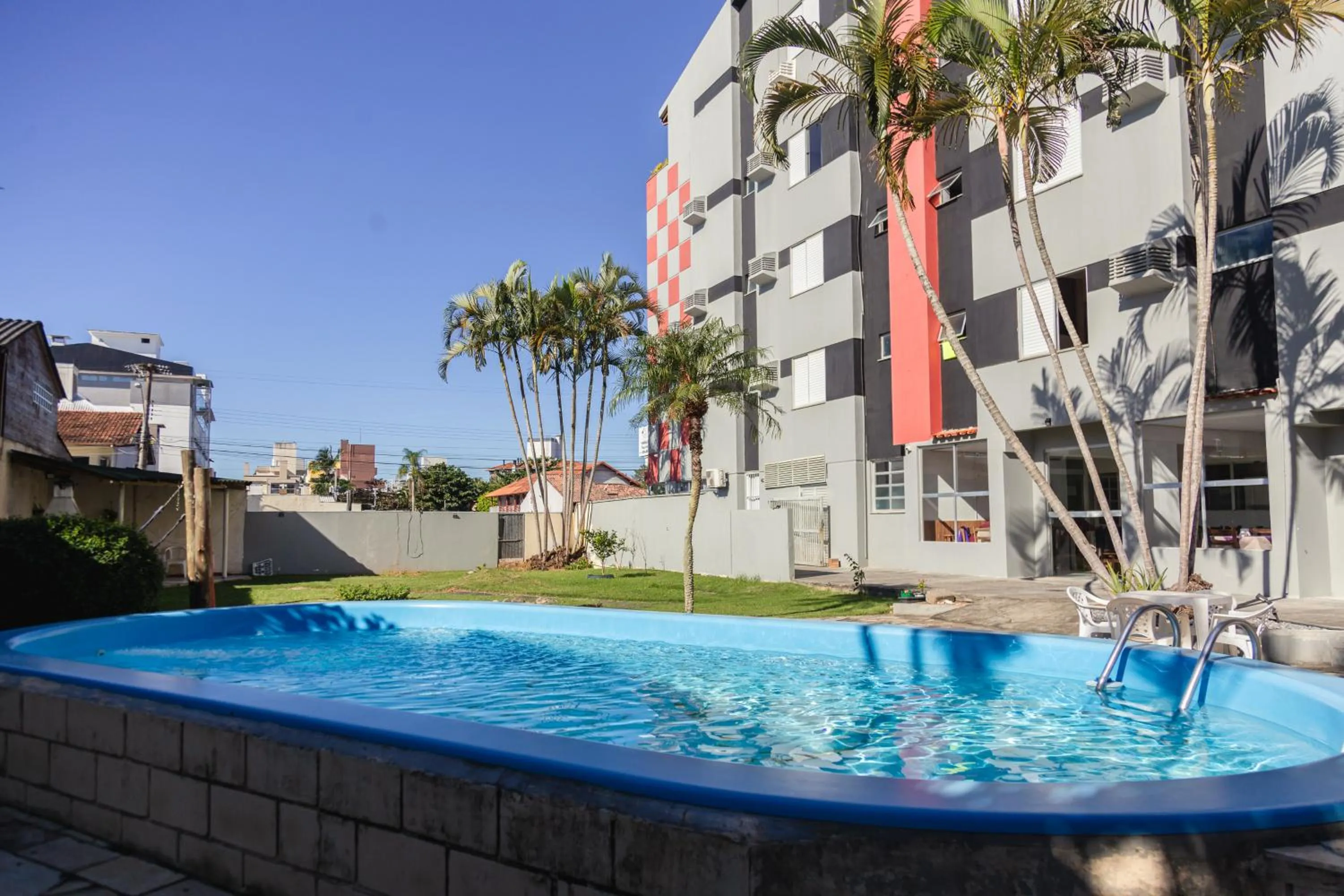 Swimming pool in HANNA Praia Hotel - Florianópolis