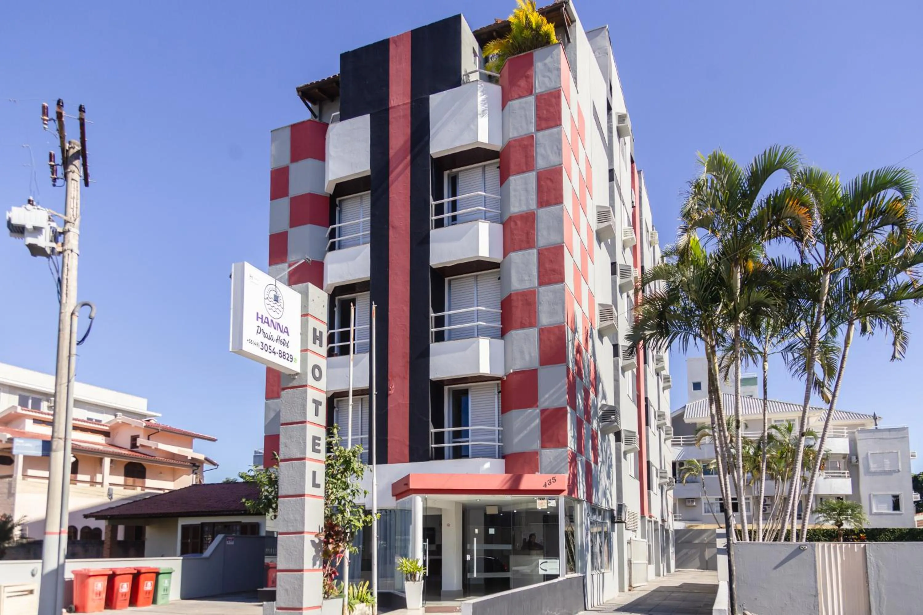 Property building in HANNA Praia Hotel - Florianópolis