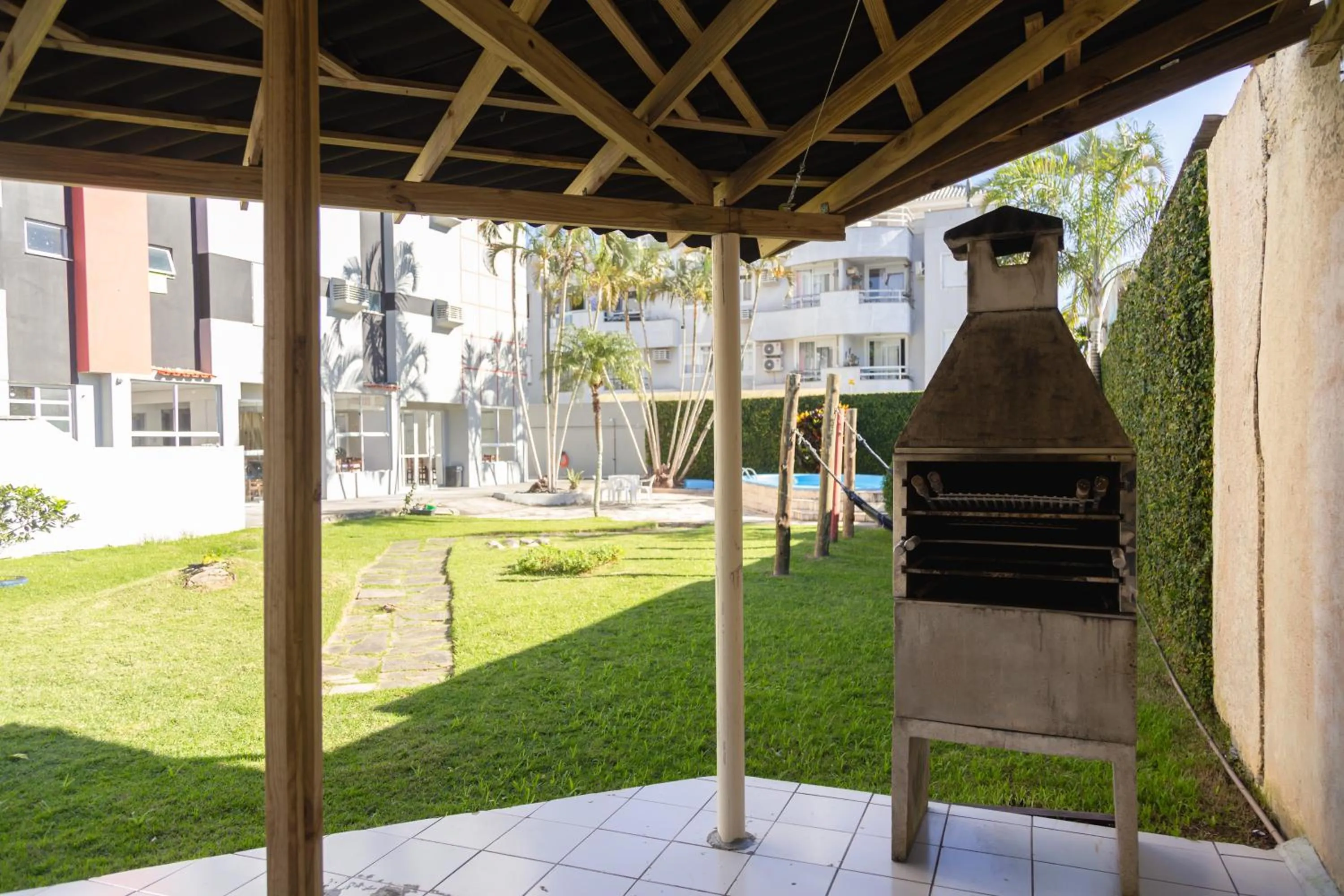 BBQ facilities in HANNA Praia Hotel - Florianópolis