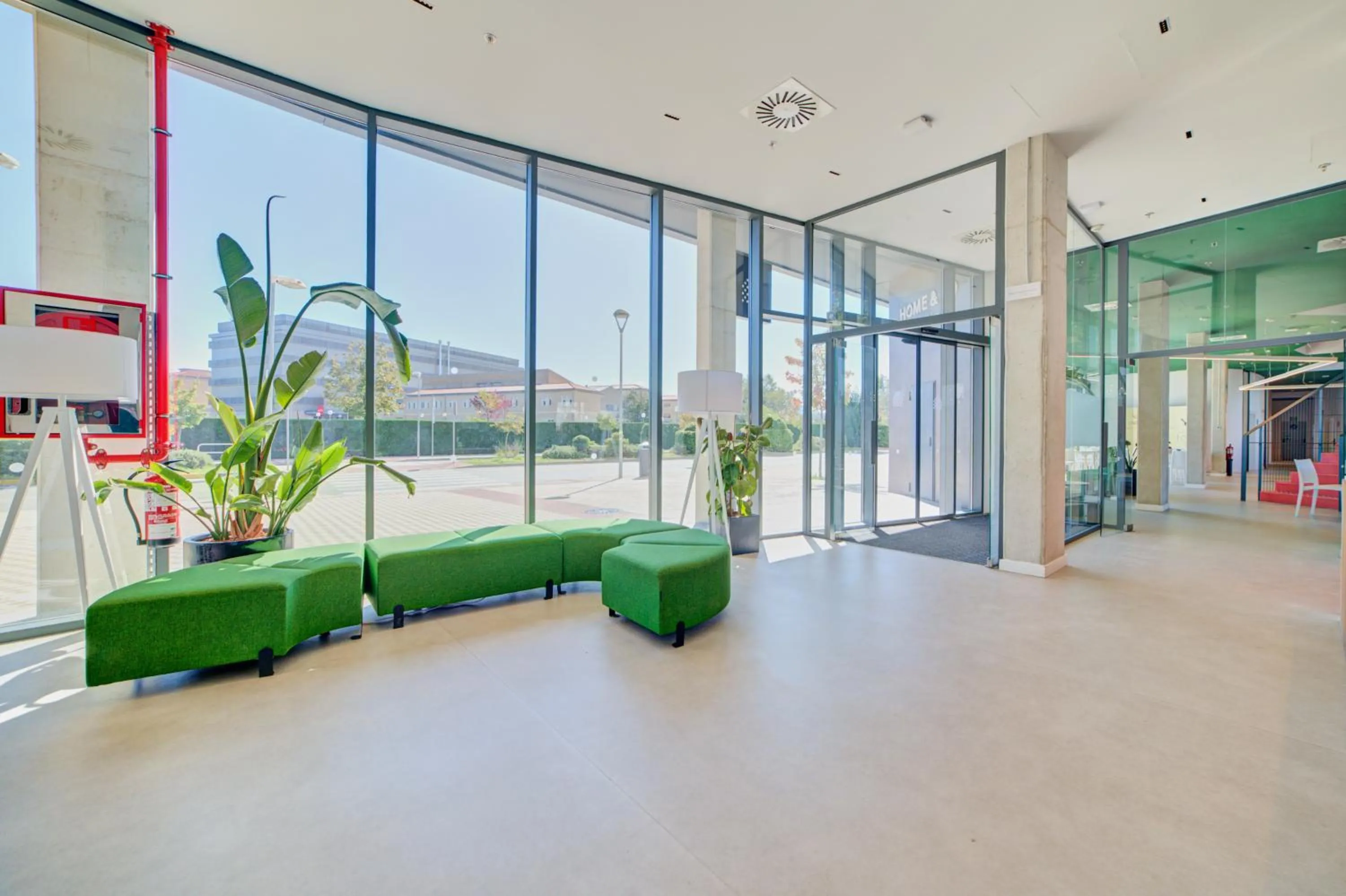 Seating area in Home and CoLiving Pamplona