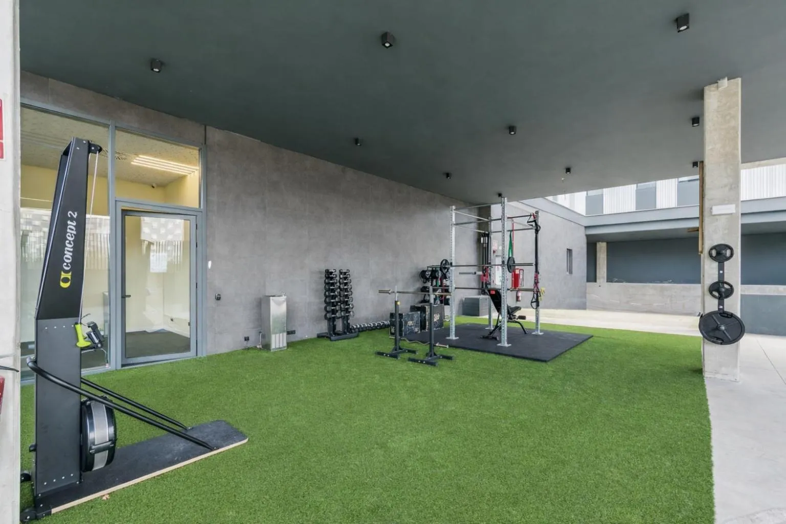 Fitness centre/facilities in Home and CoLiving Pamplona