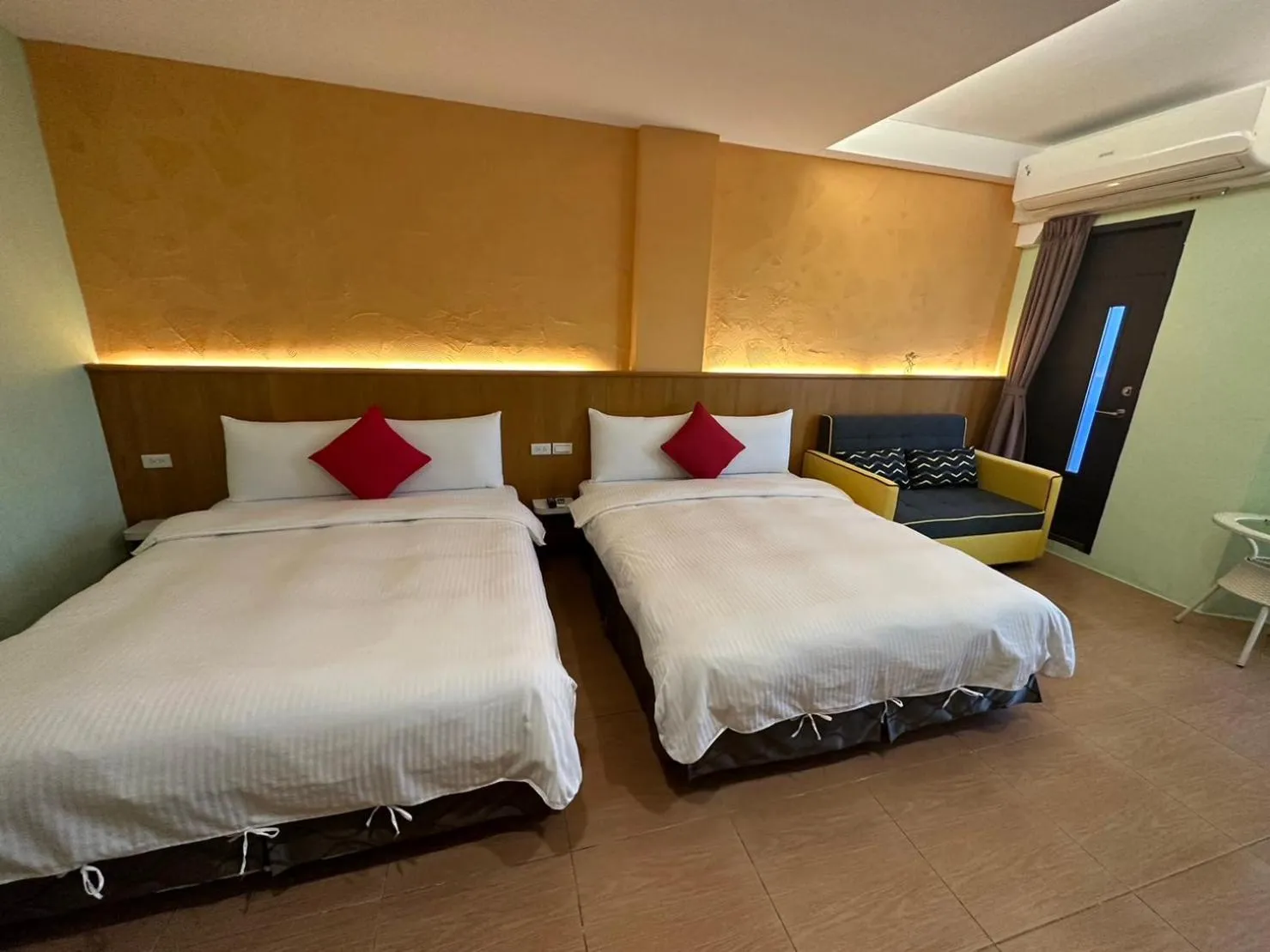 On site, Bed in Kenting Sea Cloudless Day Home