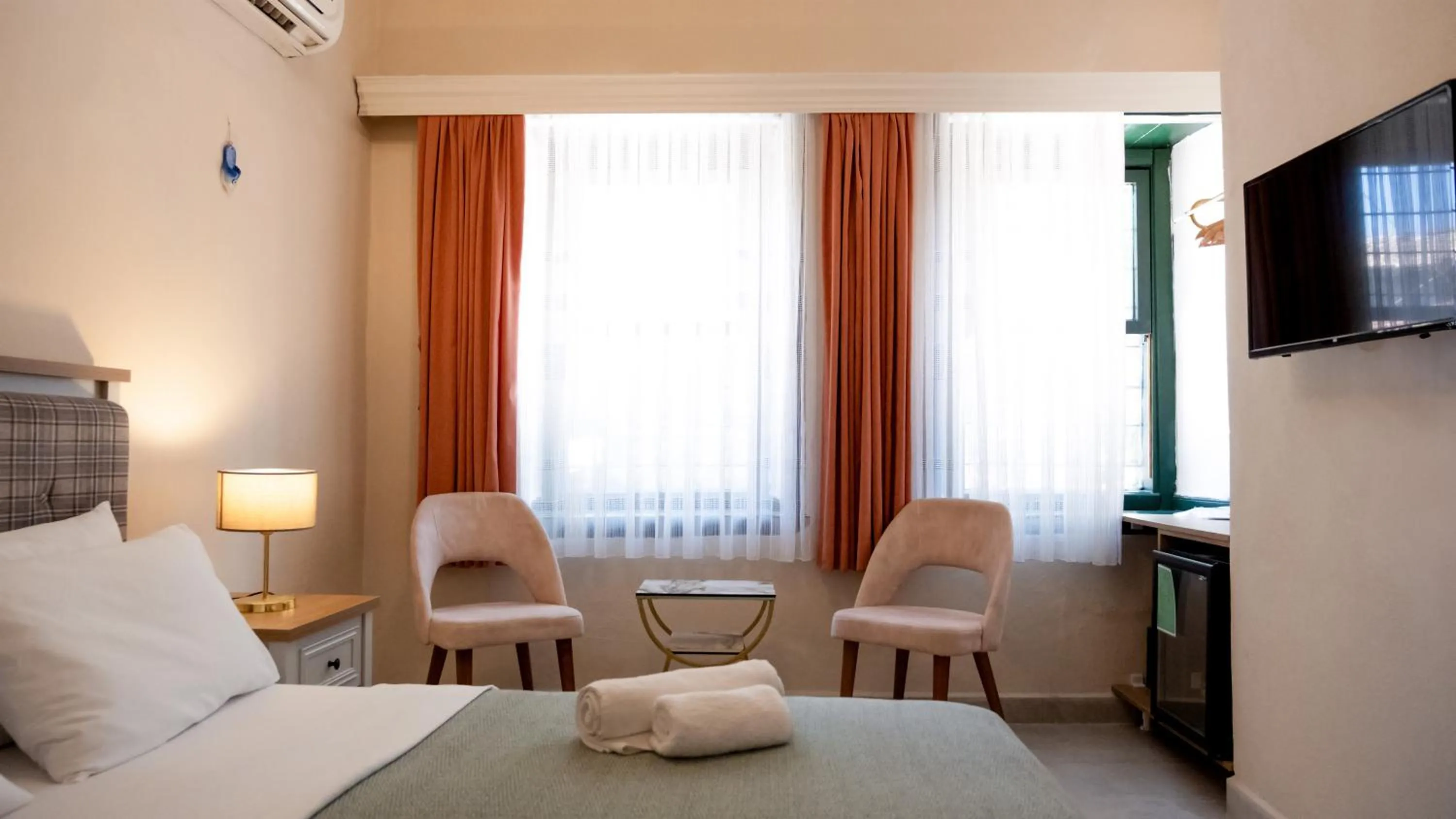 Seating area in Garden Palace Boutique Hotel