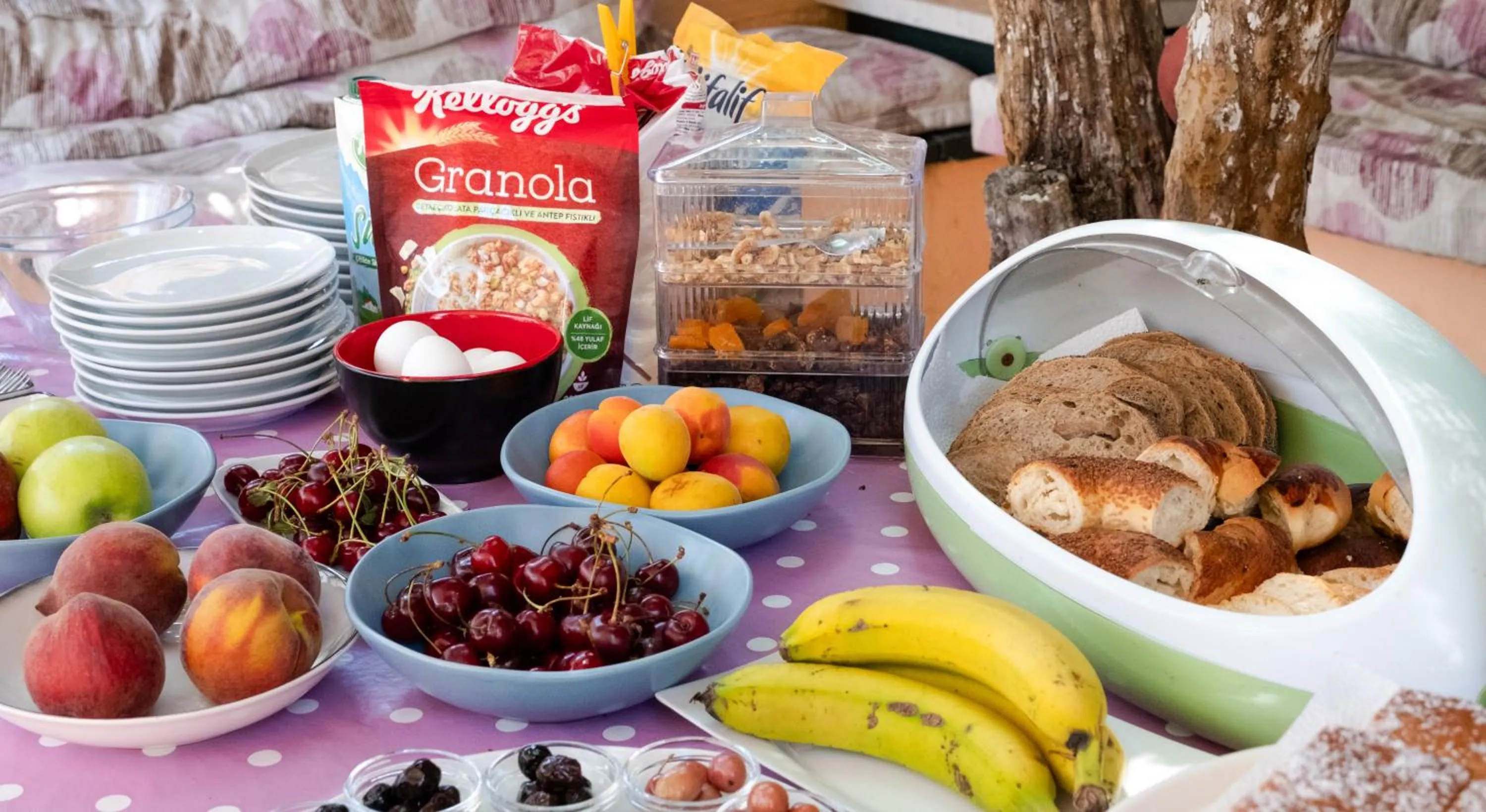 Food and drinks in Garden Palace Boutique Hotel