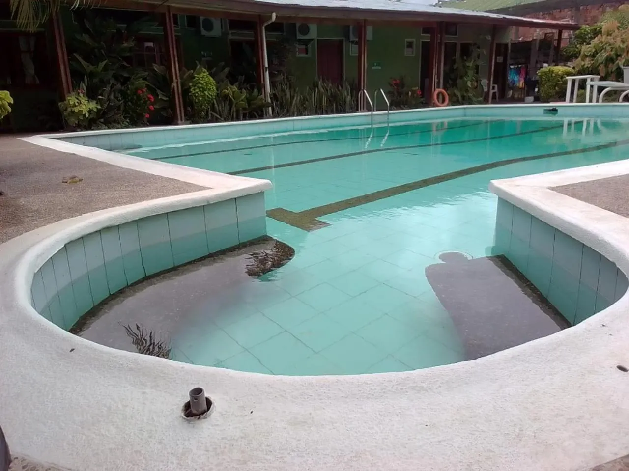 Pool view in Hotel Santa Helena