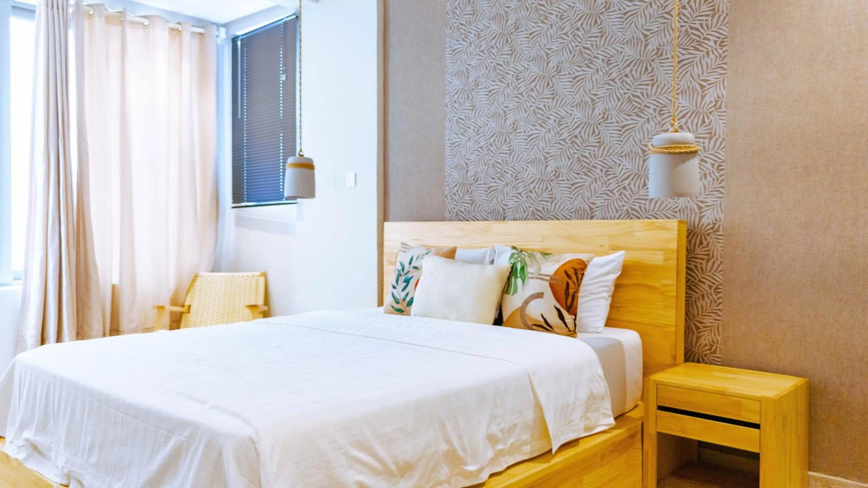 Bed in Serenity Residences & Spa - Kokrobite Beach