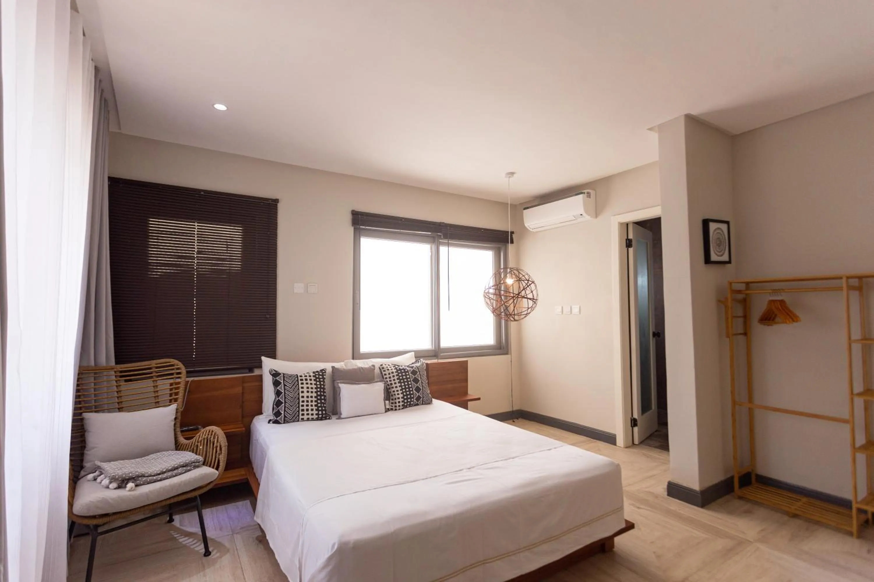 Bed in Serenity Residences & Spa - Kokrobite Beach