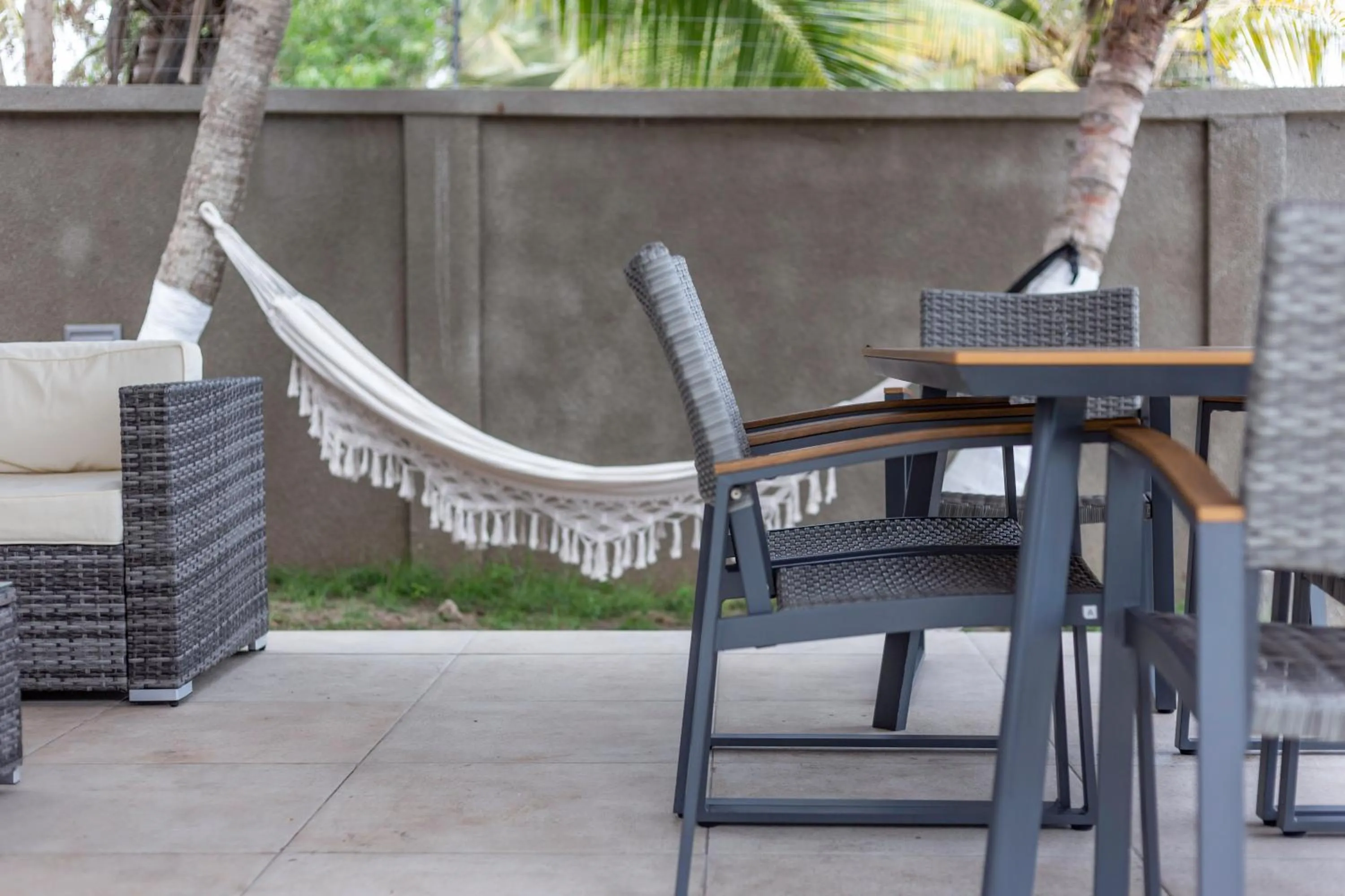 Patio in Serenity Residences & Spa - Kokrobite Beach