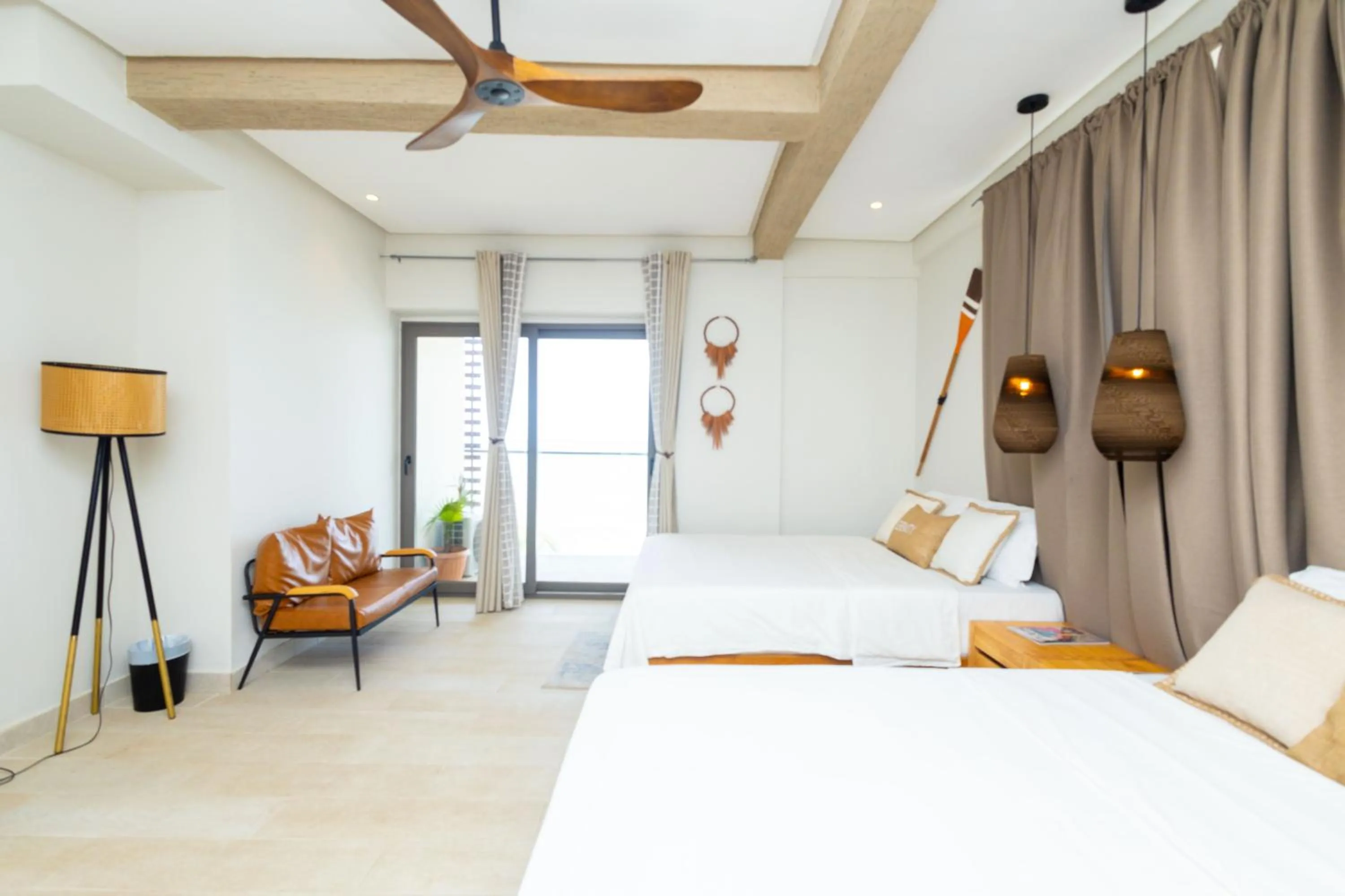 Bed in Serenity Residences & Spa - Kokrobite Beach