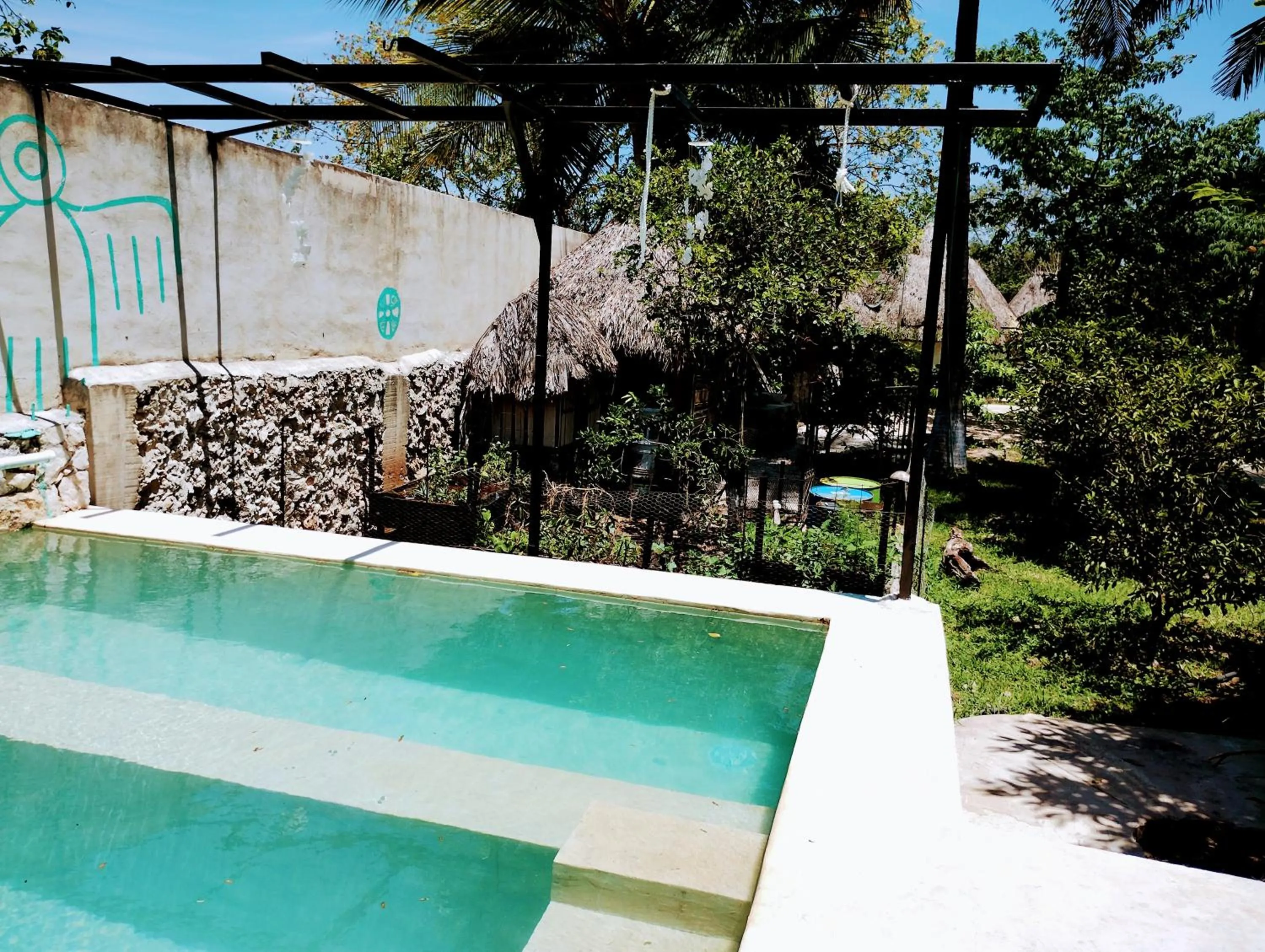 Swimming pool in Hotel y Museo Aldea Maya Toktli Orígenes - All Village, Alberca, Wifi Starlink, Tour Museo