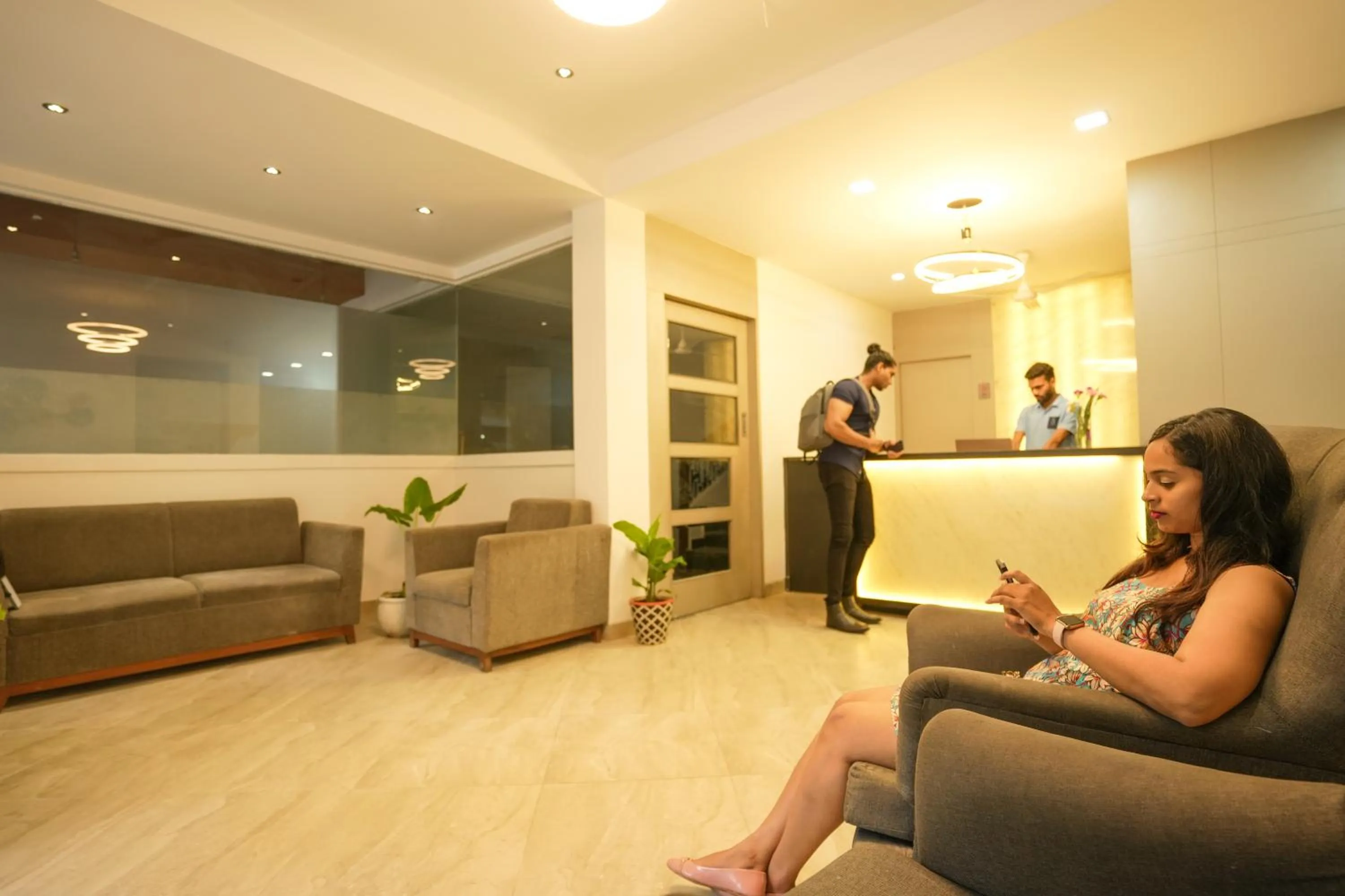 People in Coastal Pearl Hotel Margao Railway Station