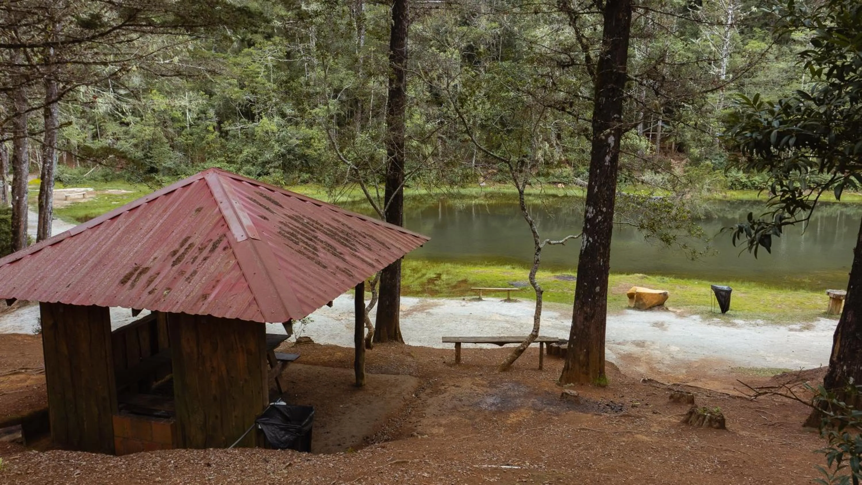 Natural landscape in Hacienda La Lucha