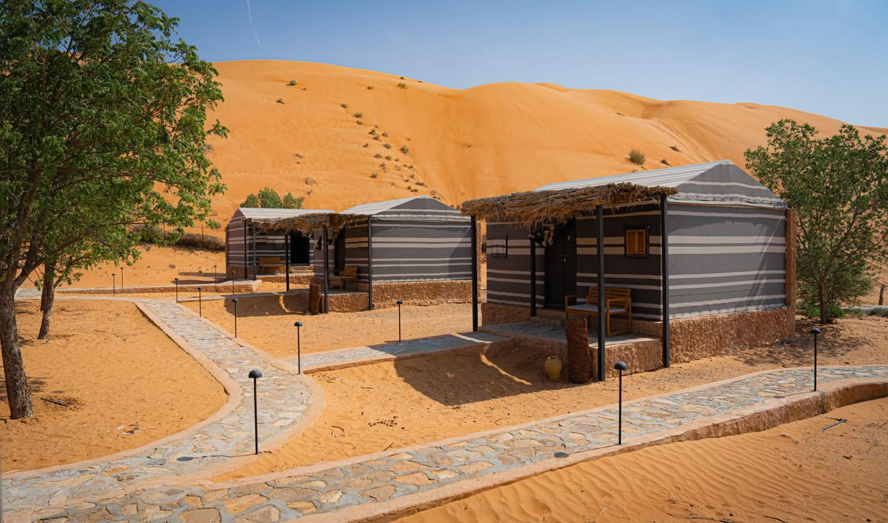 Property building in Sama al Wasil Desert Camp