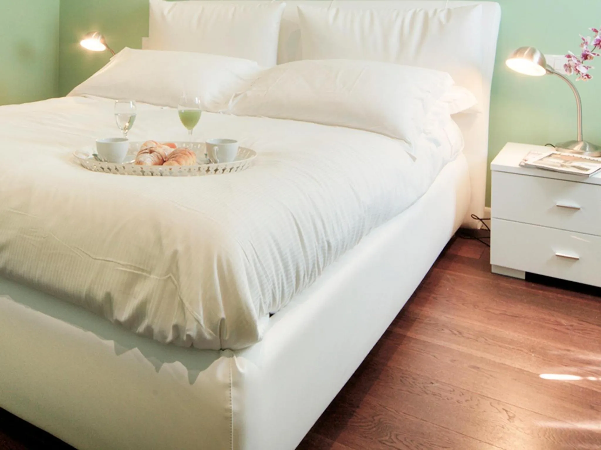 Bed in The One Prati Rooms